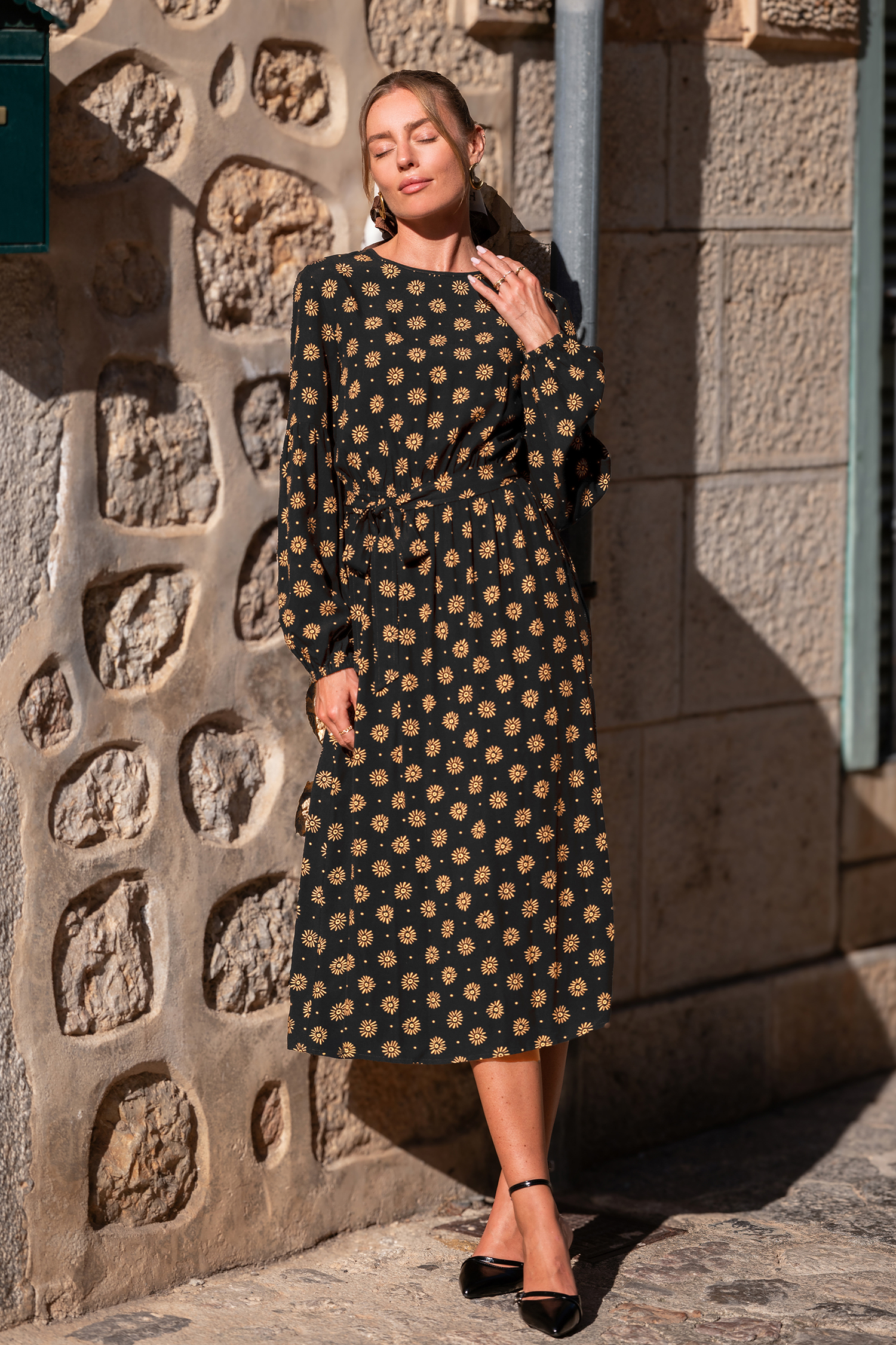 Cupshe Radiate Joy Floral Maxi Dress