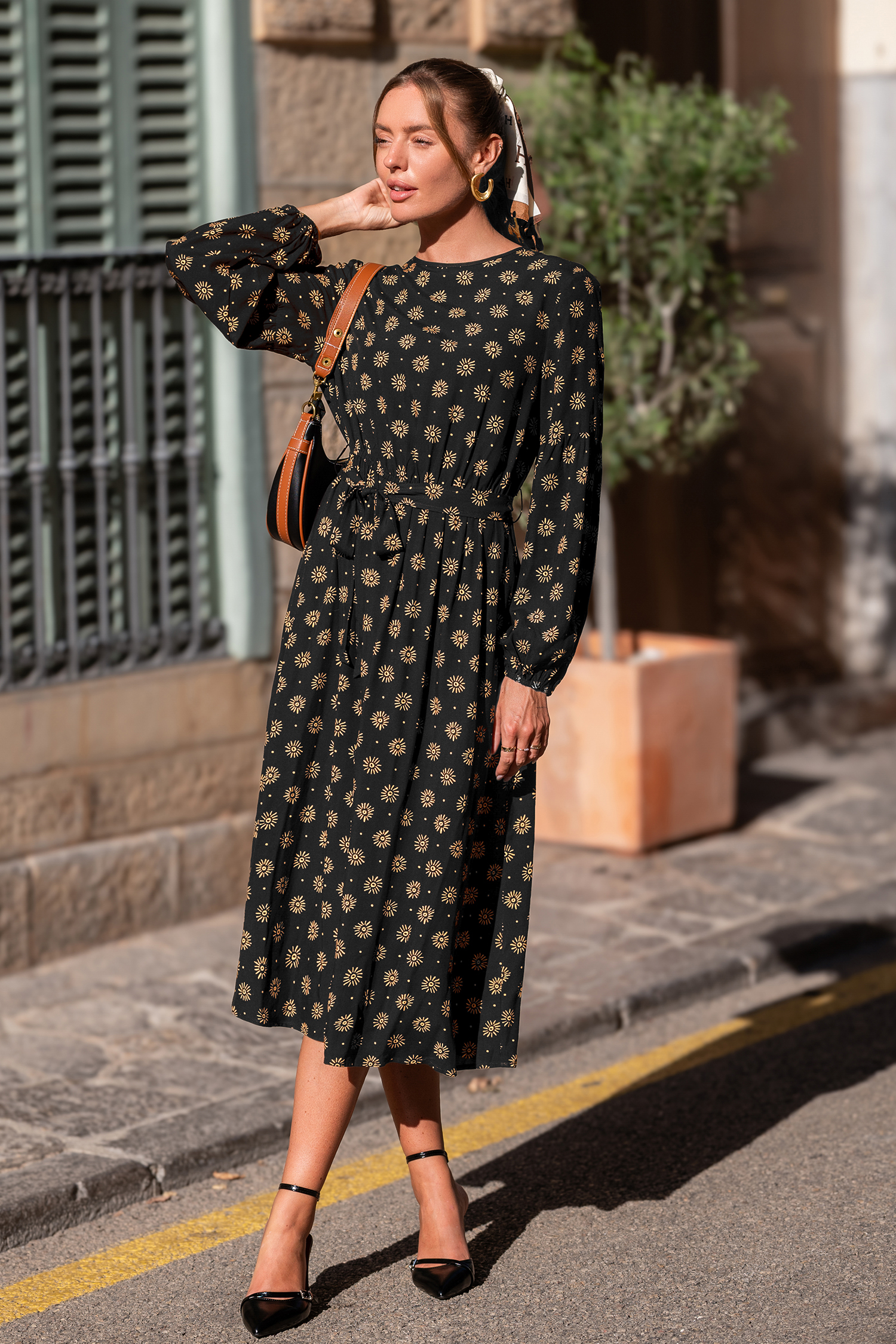 Cupshe Radiate Joy Floral Maxi Dress