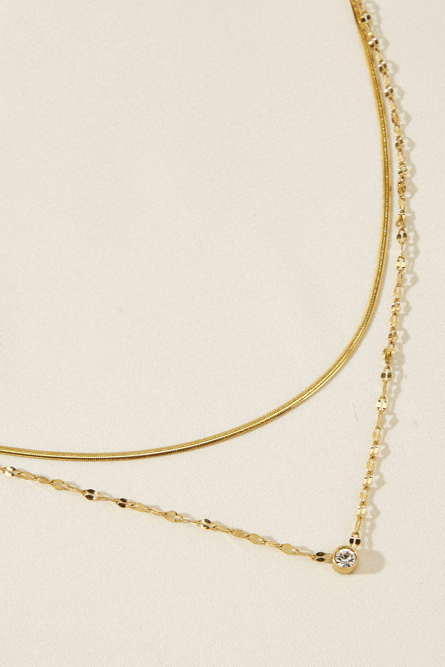 Call It Fate Gold-Tone Necklace