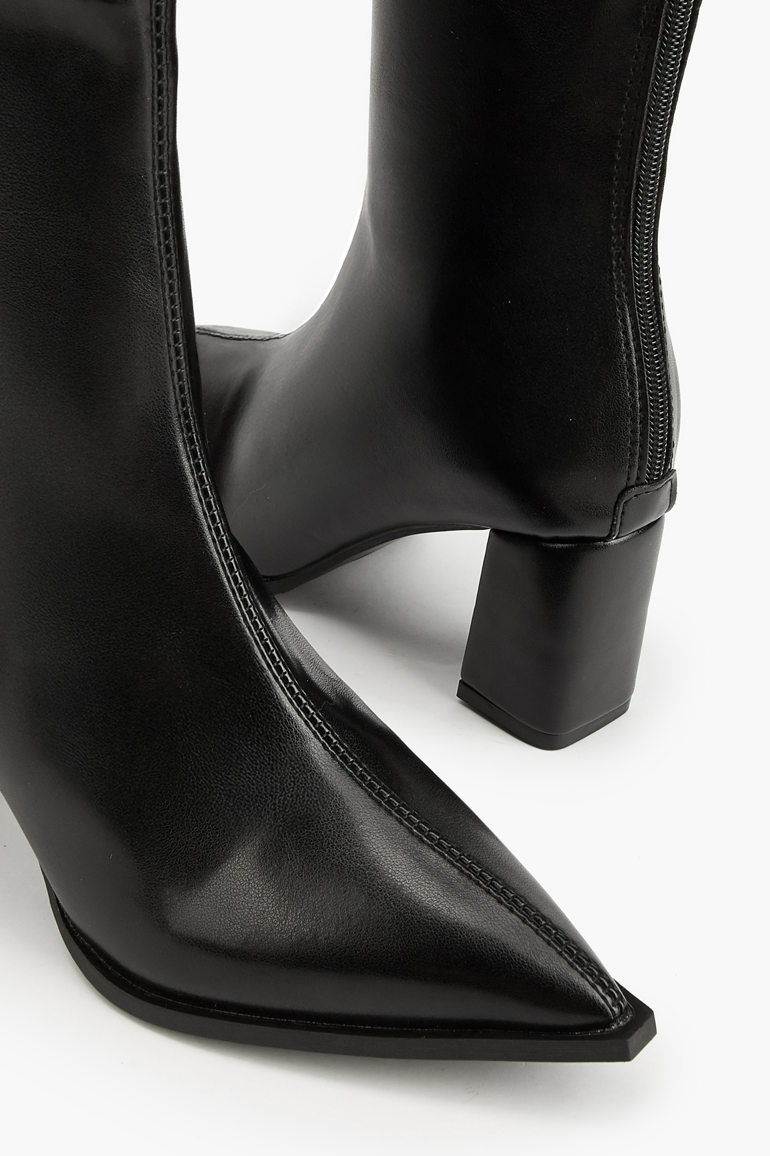 Cupshe Night Vision Black Boots In Black