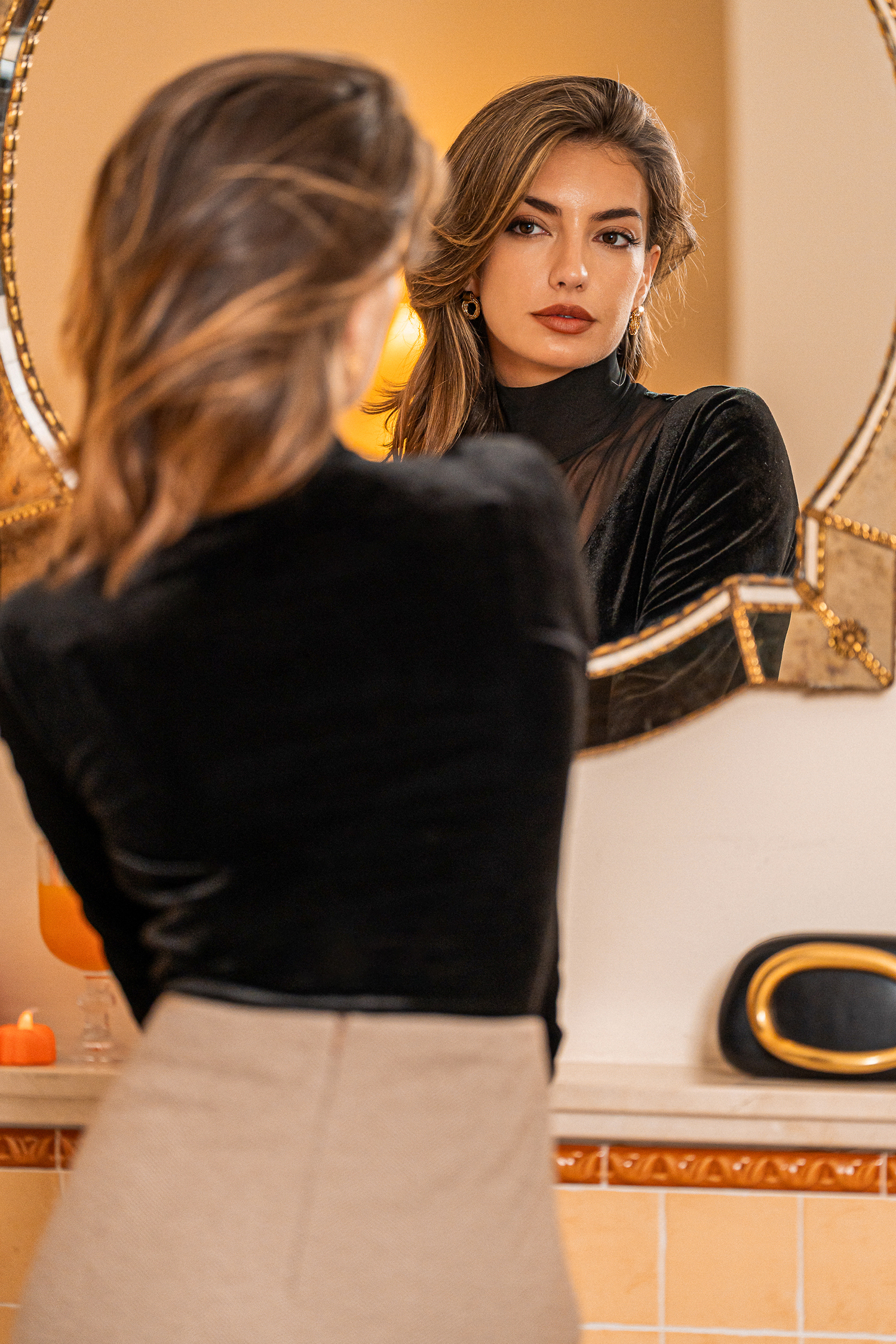 Cupshe Milan Black Top In Black