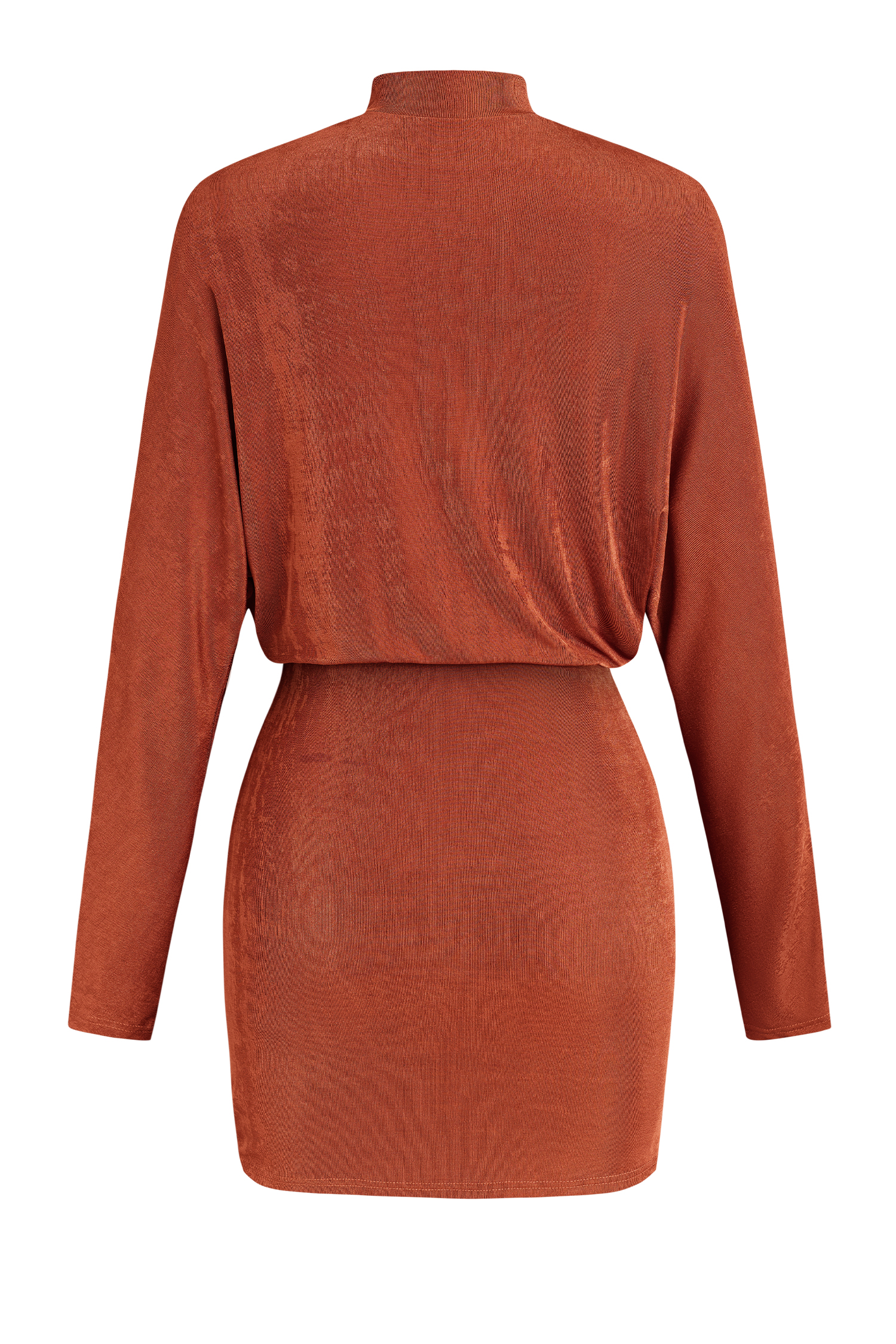 Cupshe X Demi Engemann Villain Arc Mini Dress In Brown