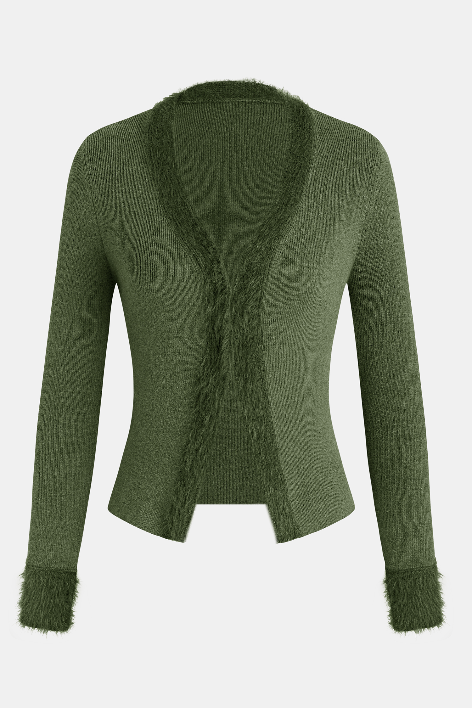 Cupshe X Demi Engemann Drama Queen Cardigan In Green