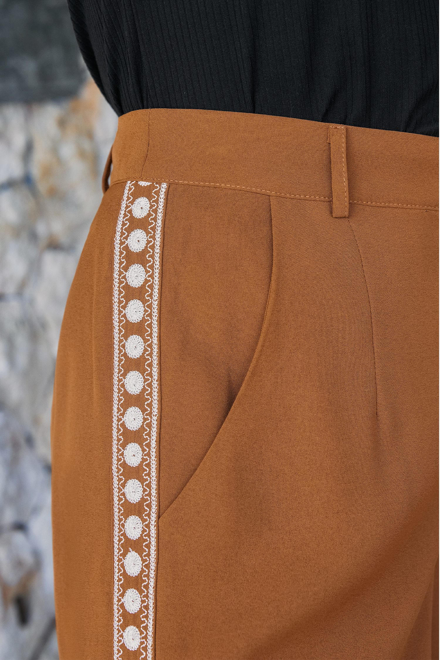 Cupshe Go Far Brown Pants