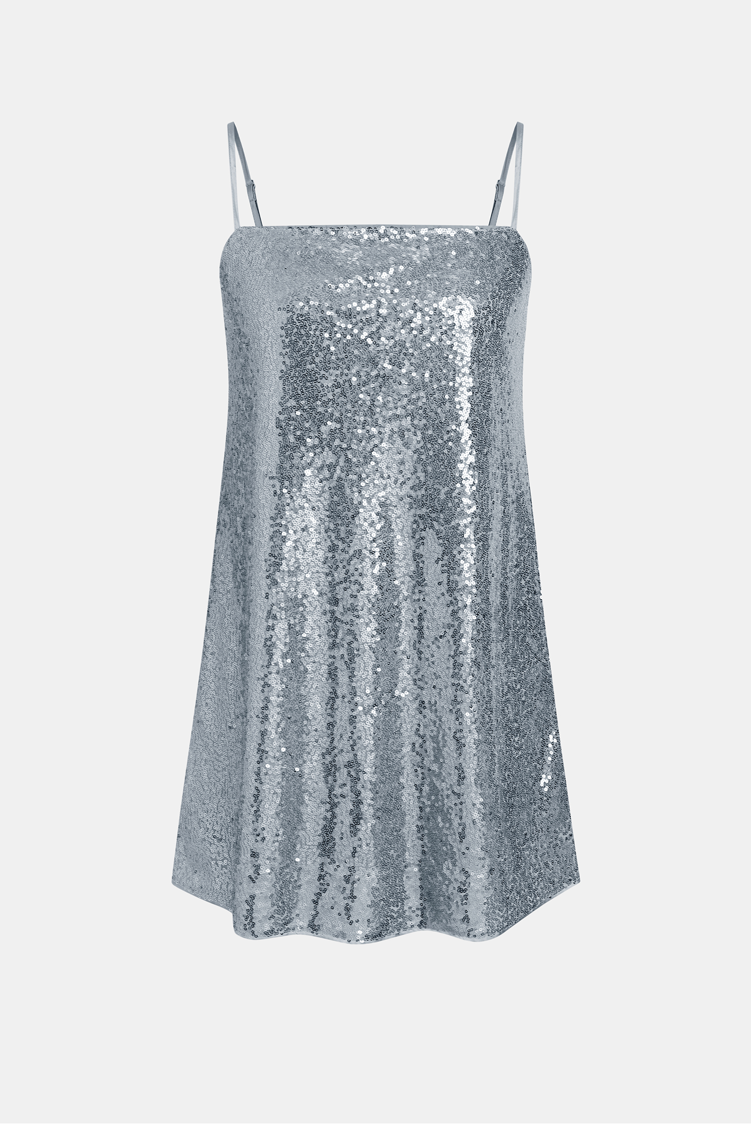 Cupshe X Demi Engemann Plot Twist Mini Dress In Gray