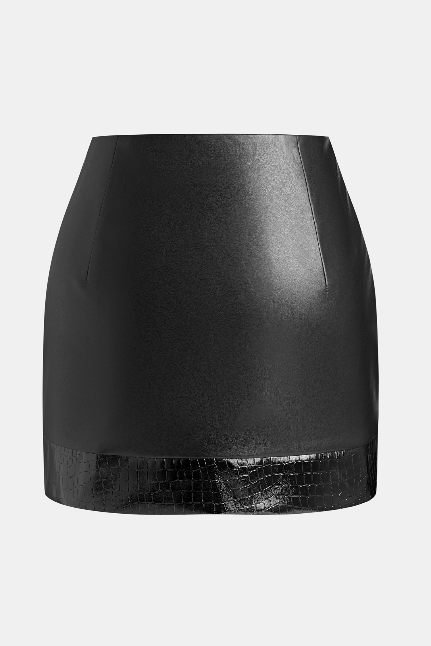 Cupshe X Layla Taylor Truth Box Mini Skirt In Black