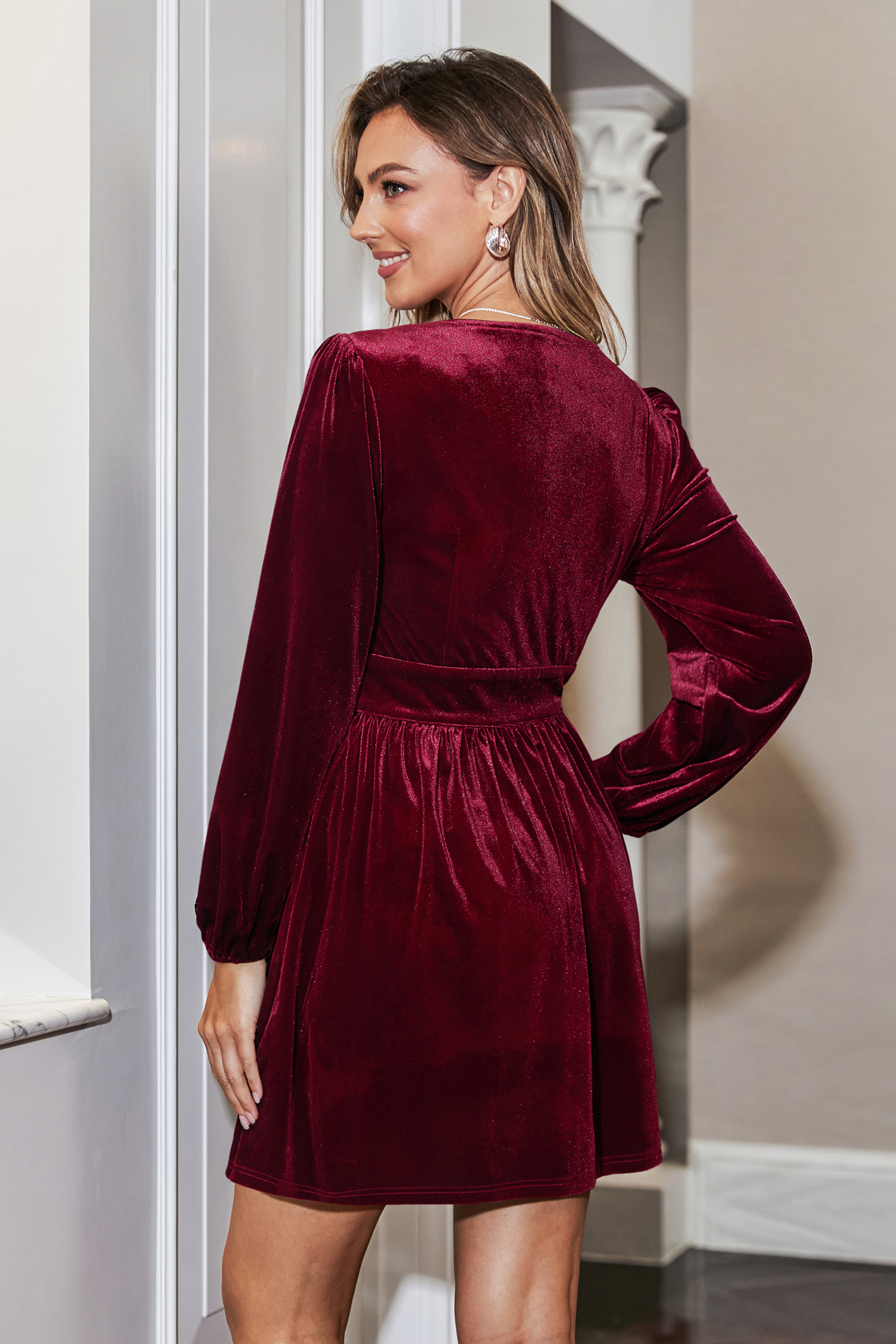 Cupshe Rumor Mill Red Mini Dress In Multi