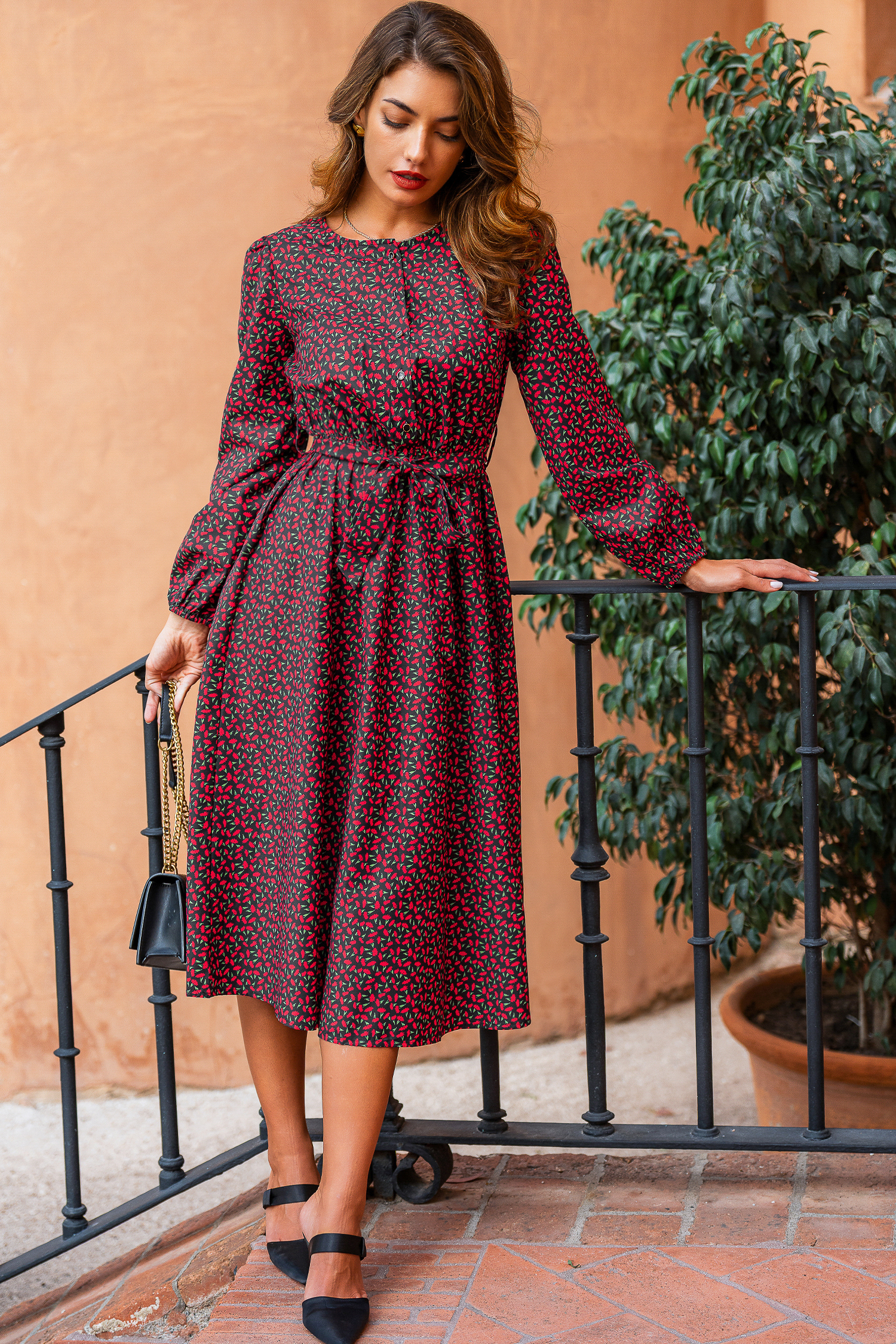 Cupshe This Is Bliss Floral Midi Dress In Multi