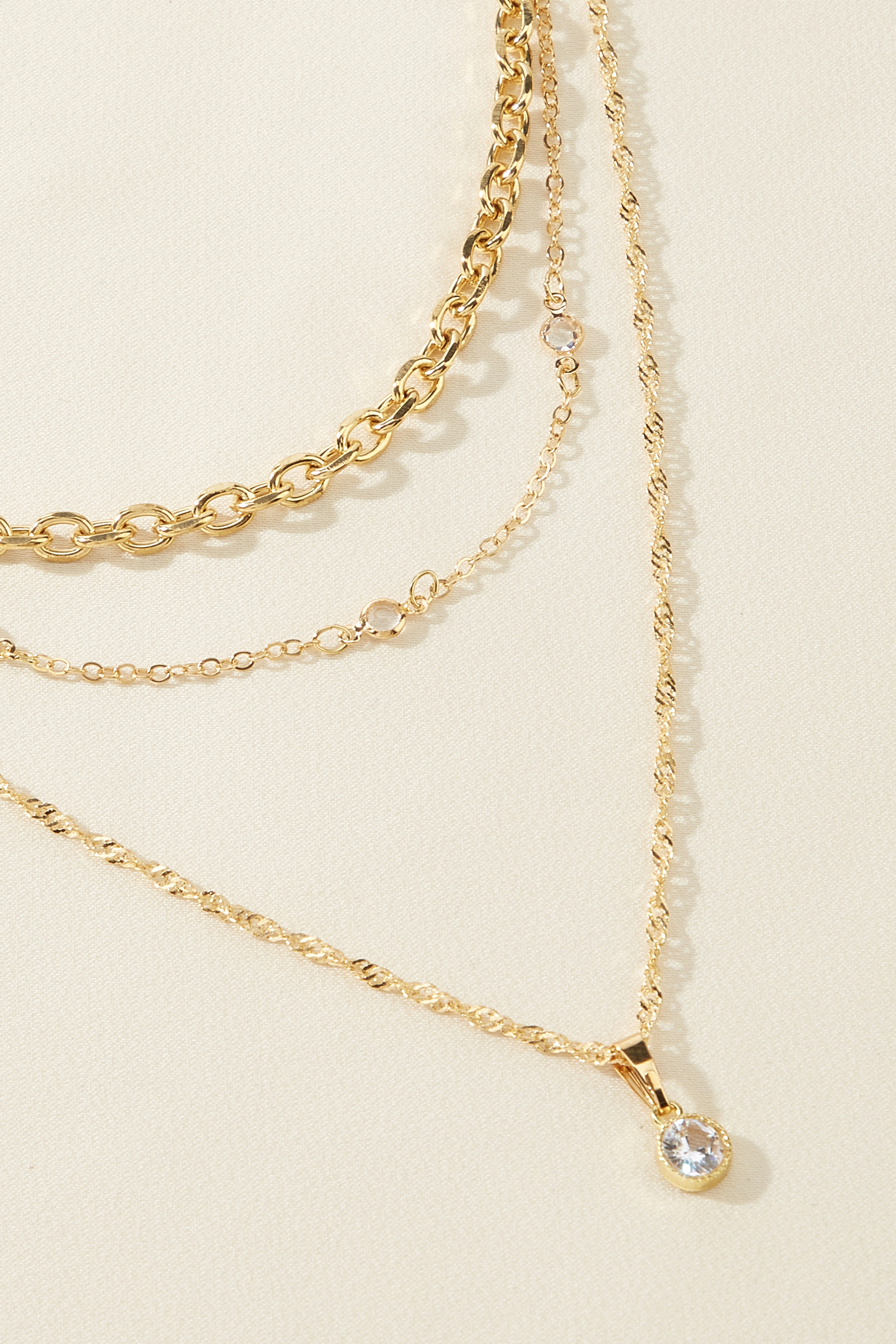 Touch of Magic Gold-Tone Necklace Set