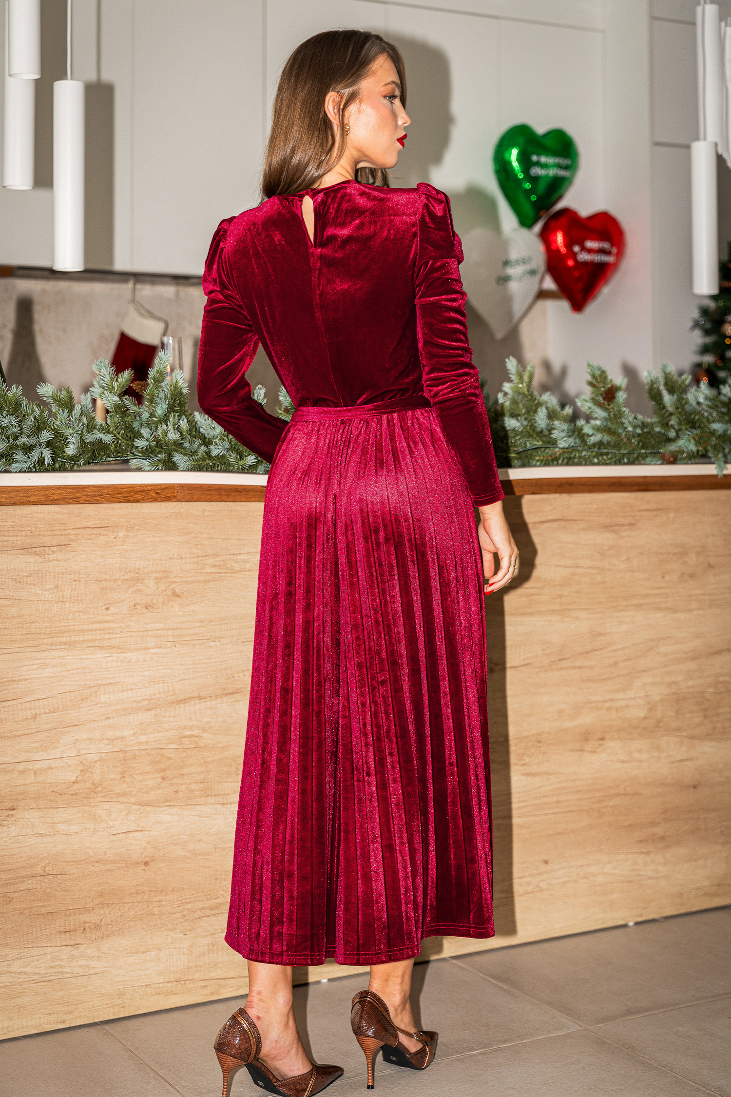 Once in a Lifetime Red Maxi Dress