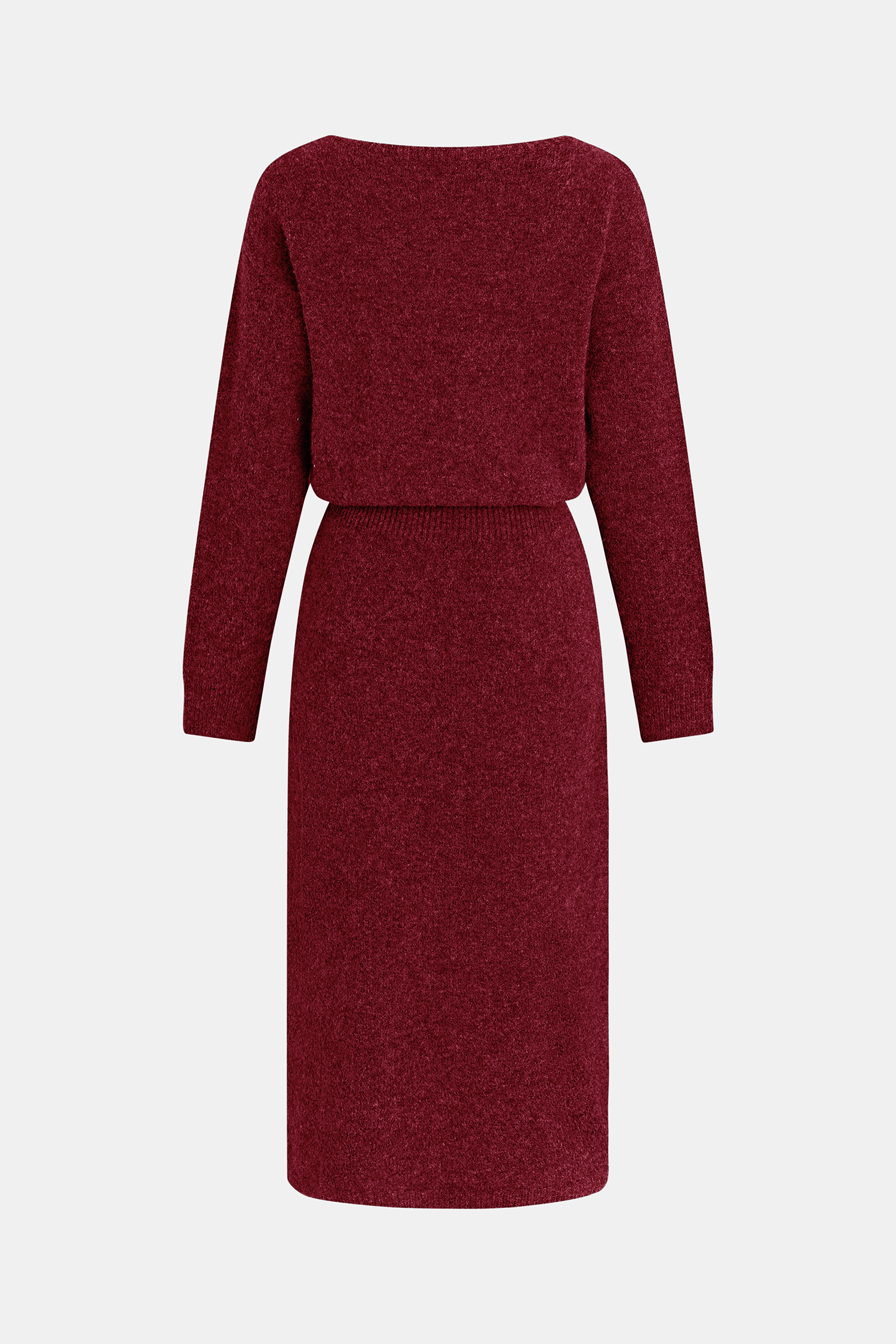 Cupshe Sundown Red Sweater Dress