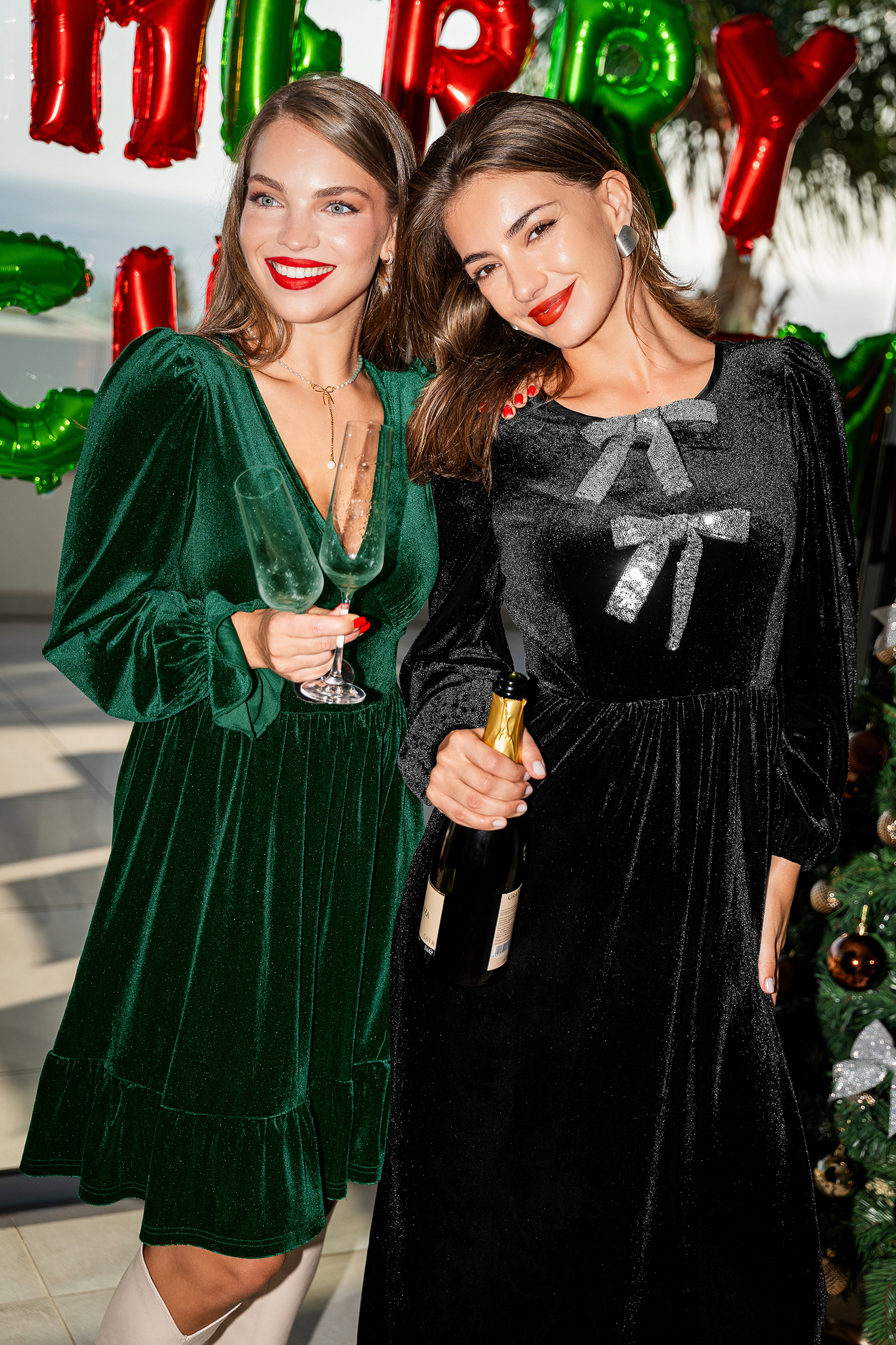 Mini abito verde That Girl