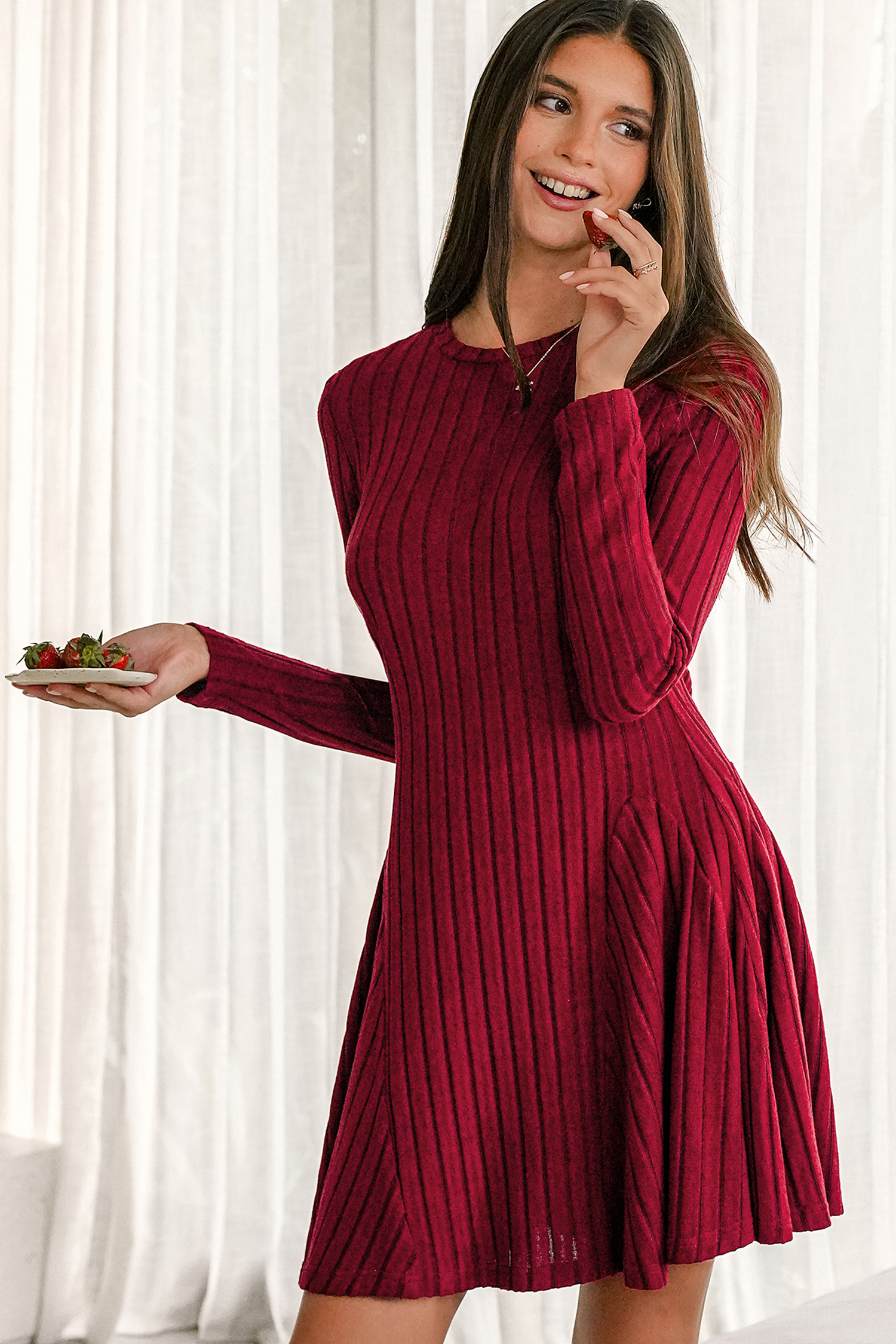 Casual Icon Rode Minijurk