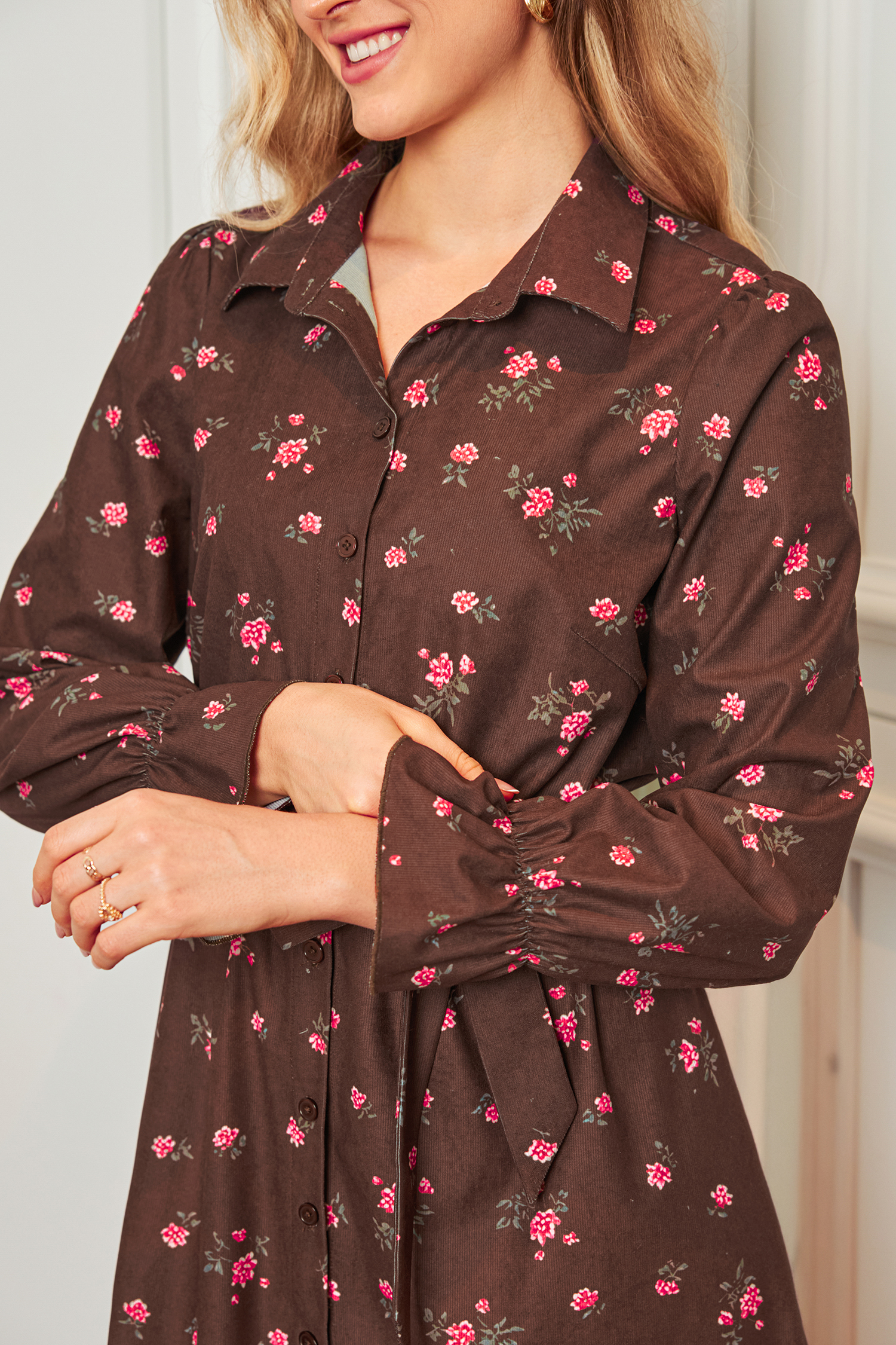 Nailed It Floral Mini Dress