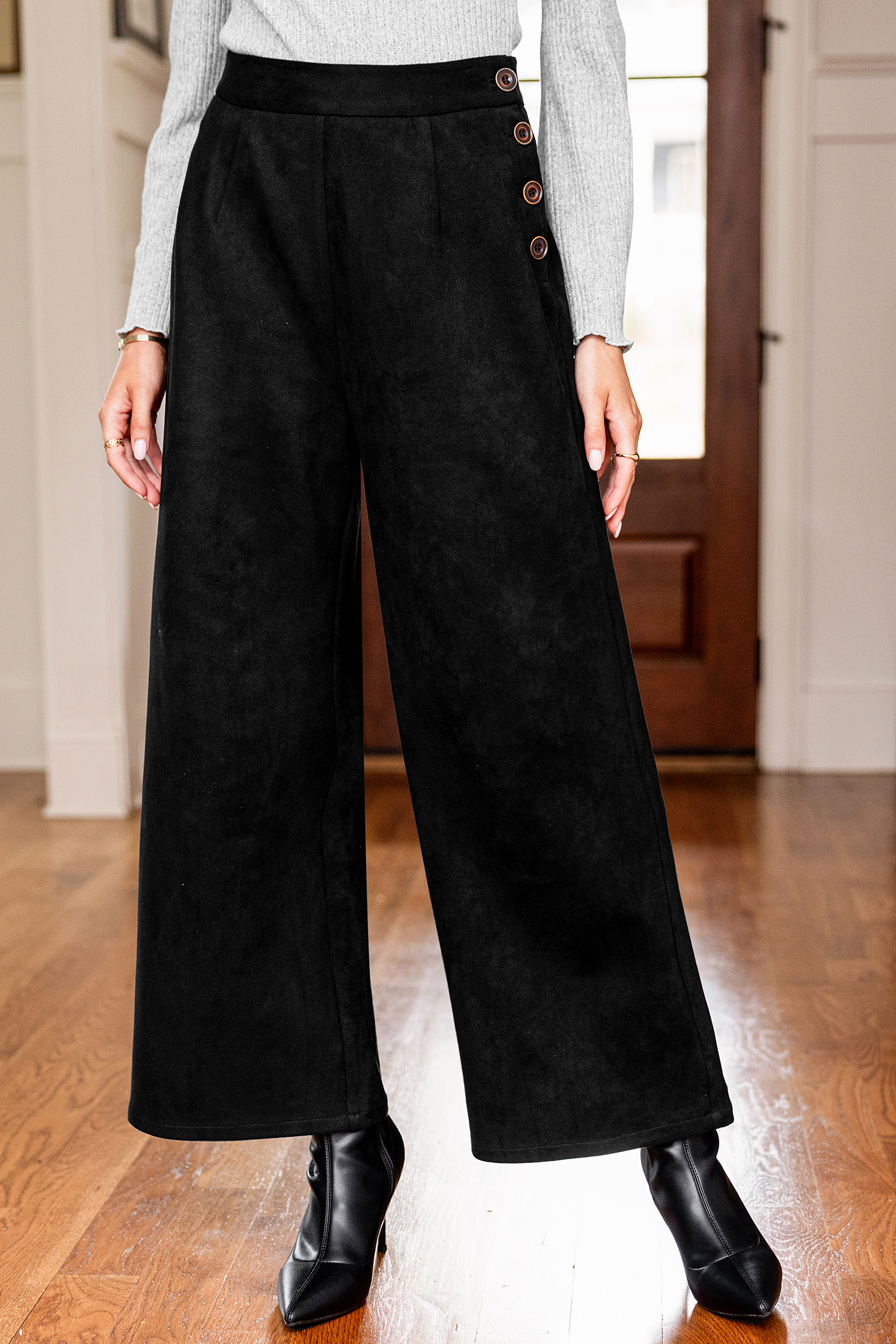 Yacht Club Black Trousers