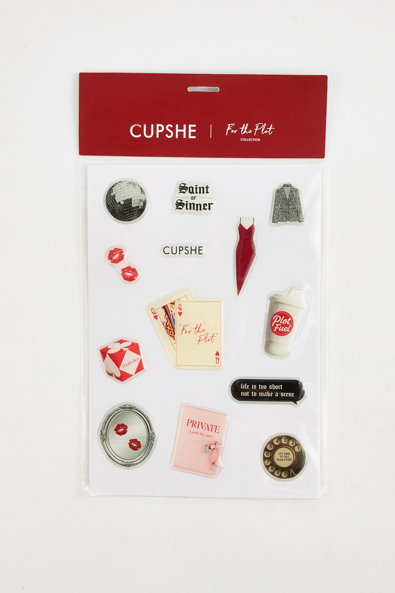 For the Plot Sticker Sheet