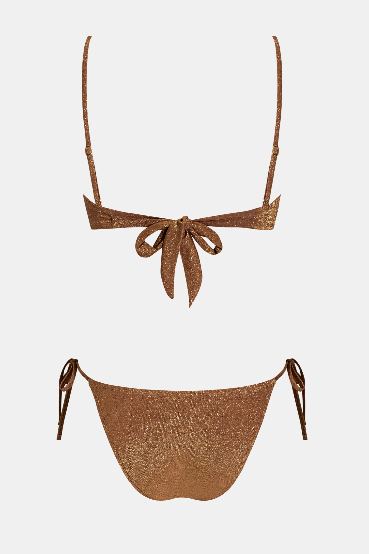 Cupshe Bahamas State Of Mind Bahama Moonlight Bikini Set In Brown