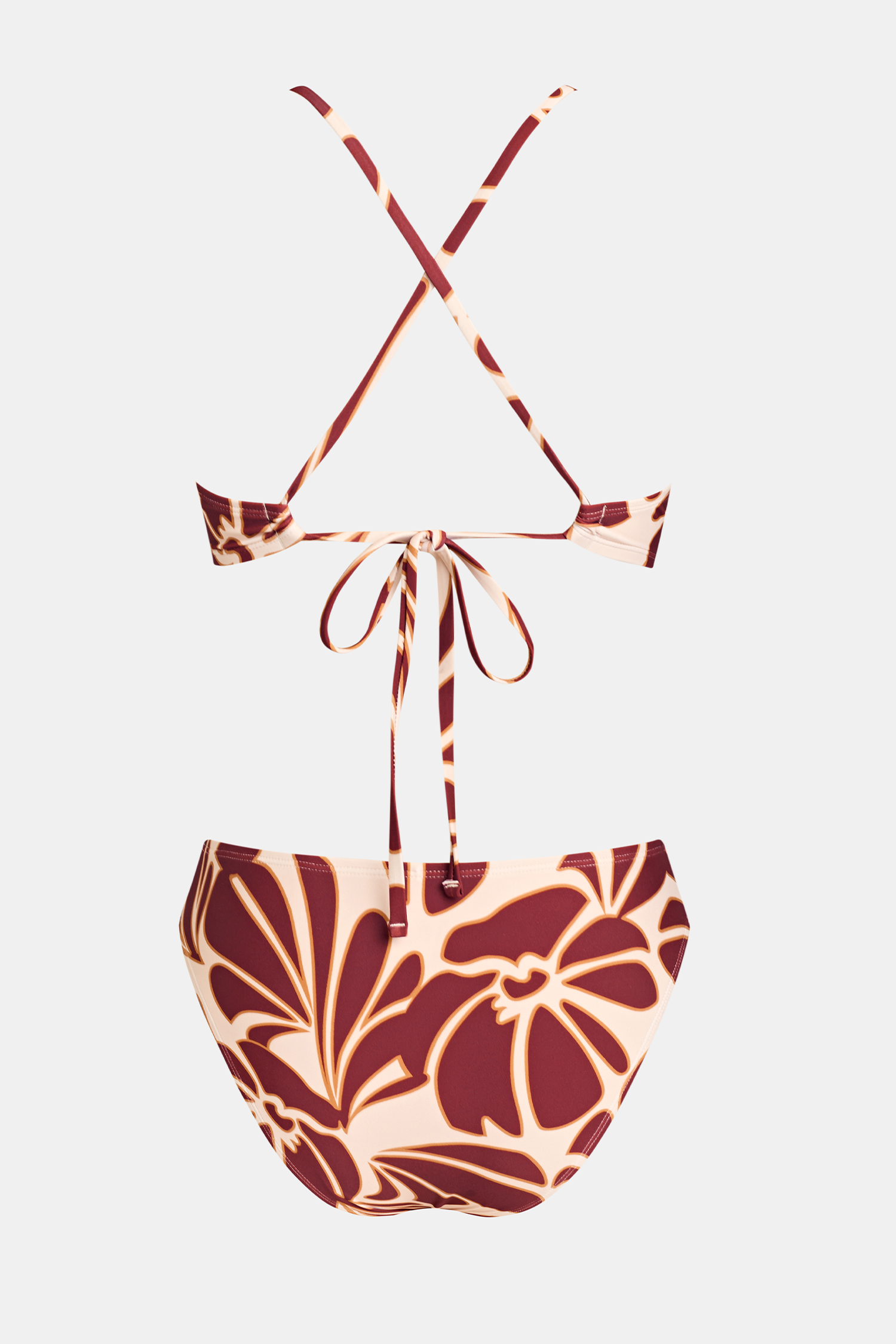 Cupshe Bahamas State Of Mind Palm Shade Bikini Set In Multi