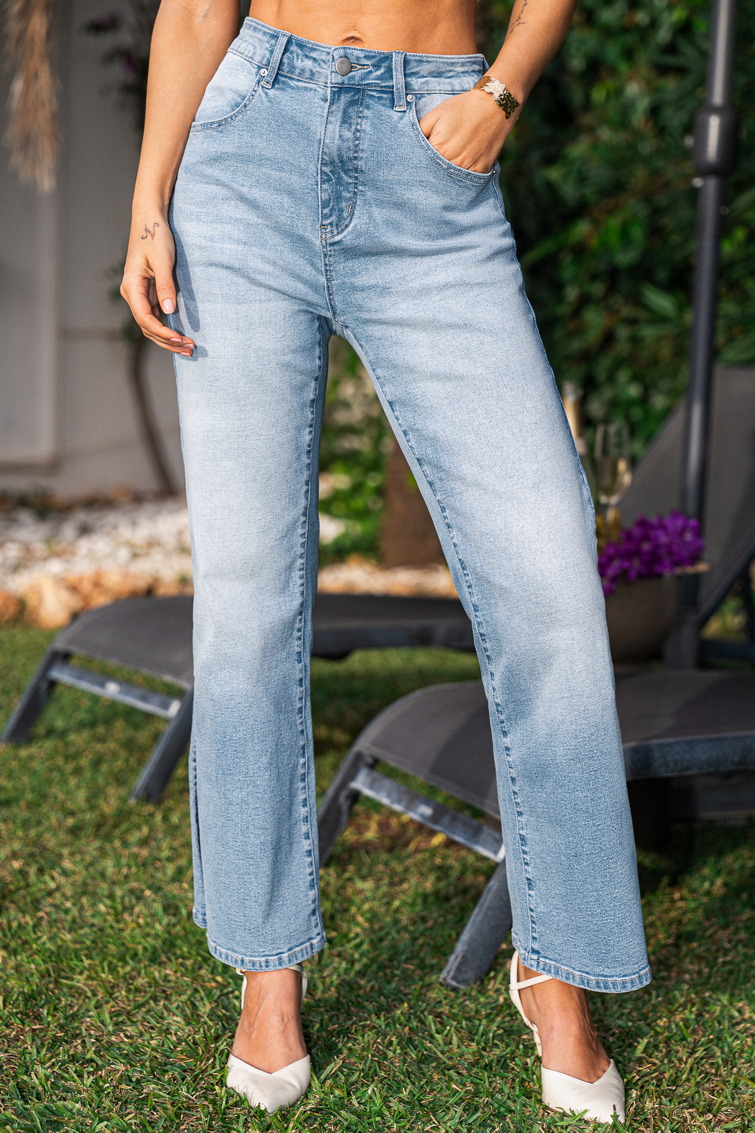 Reign Supreme Light Blue Jeans