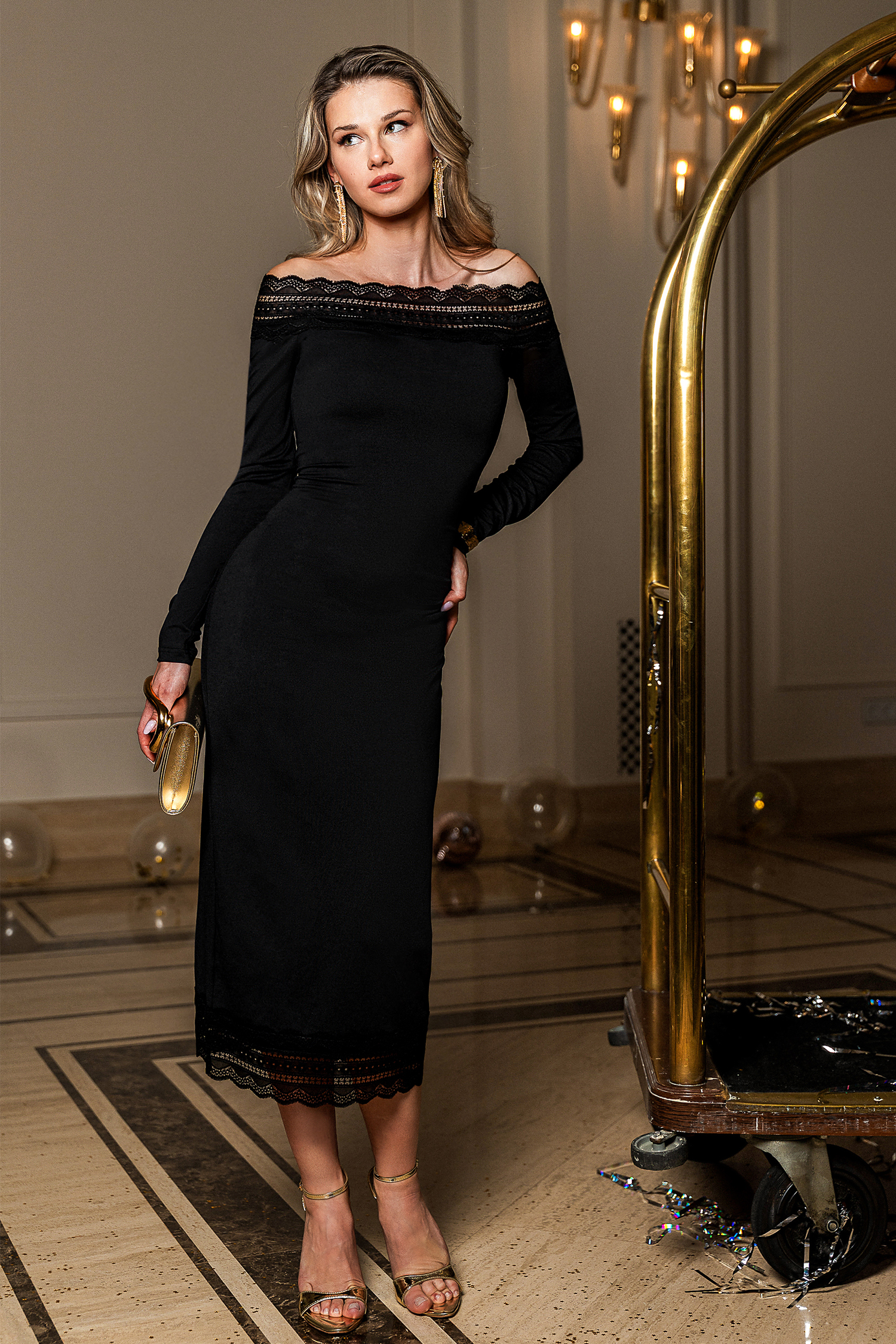 Certified Heartbreaker Black Maxi Dress