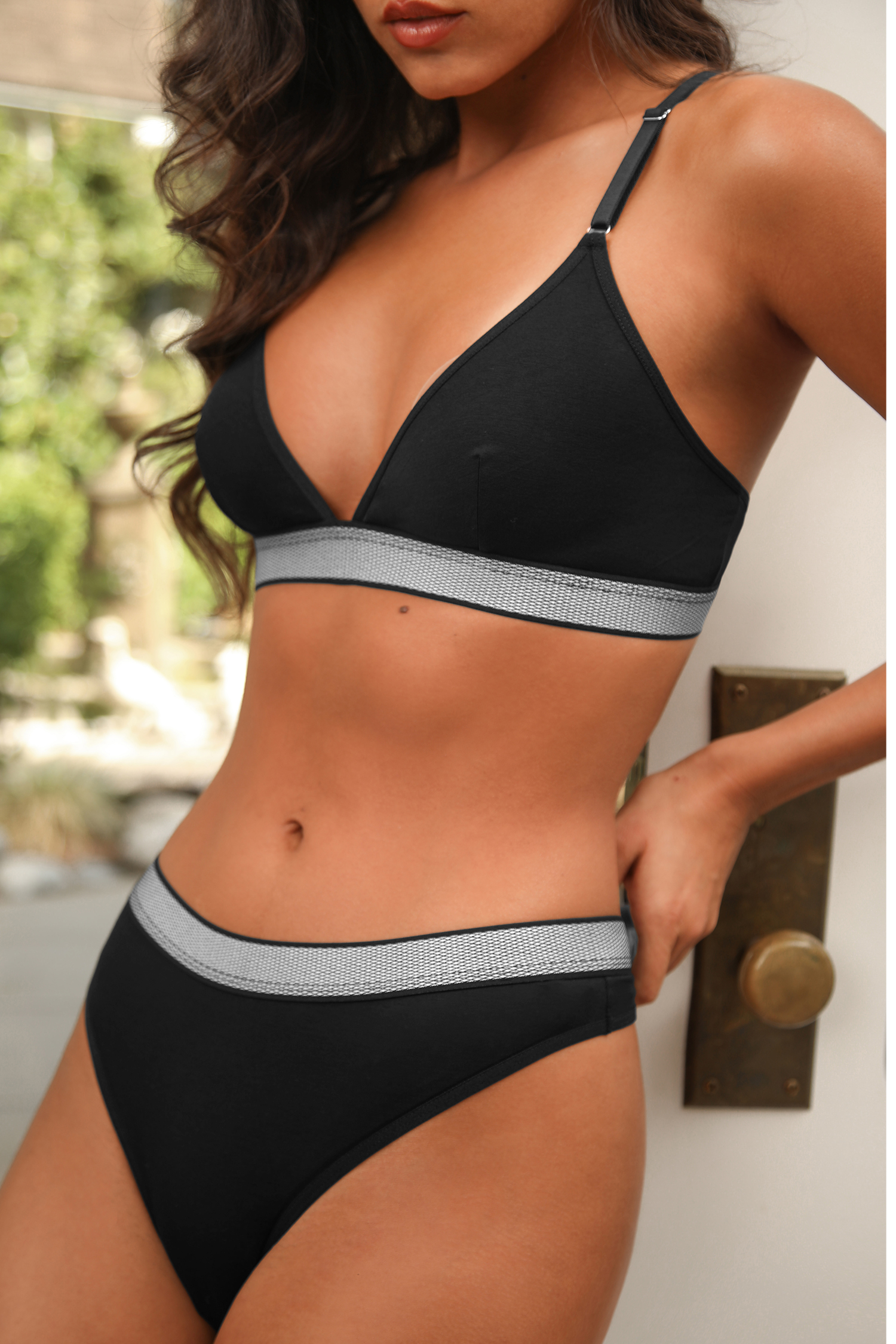 Cult Favorite Black Underwear Set