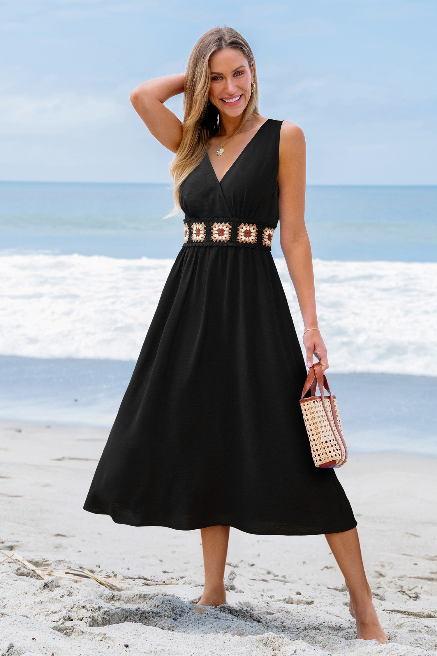 In My Prime Black Maxi Dress