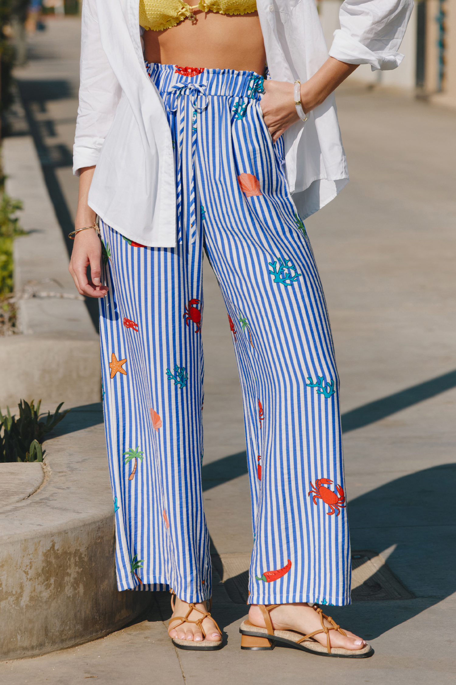 Pantaloni a righe Island Itinerary