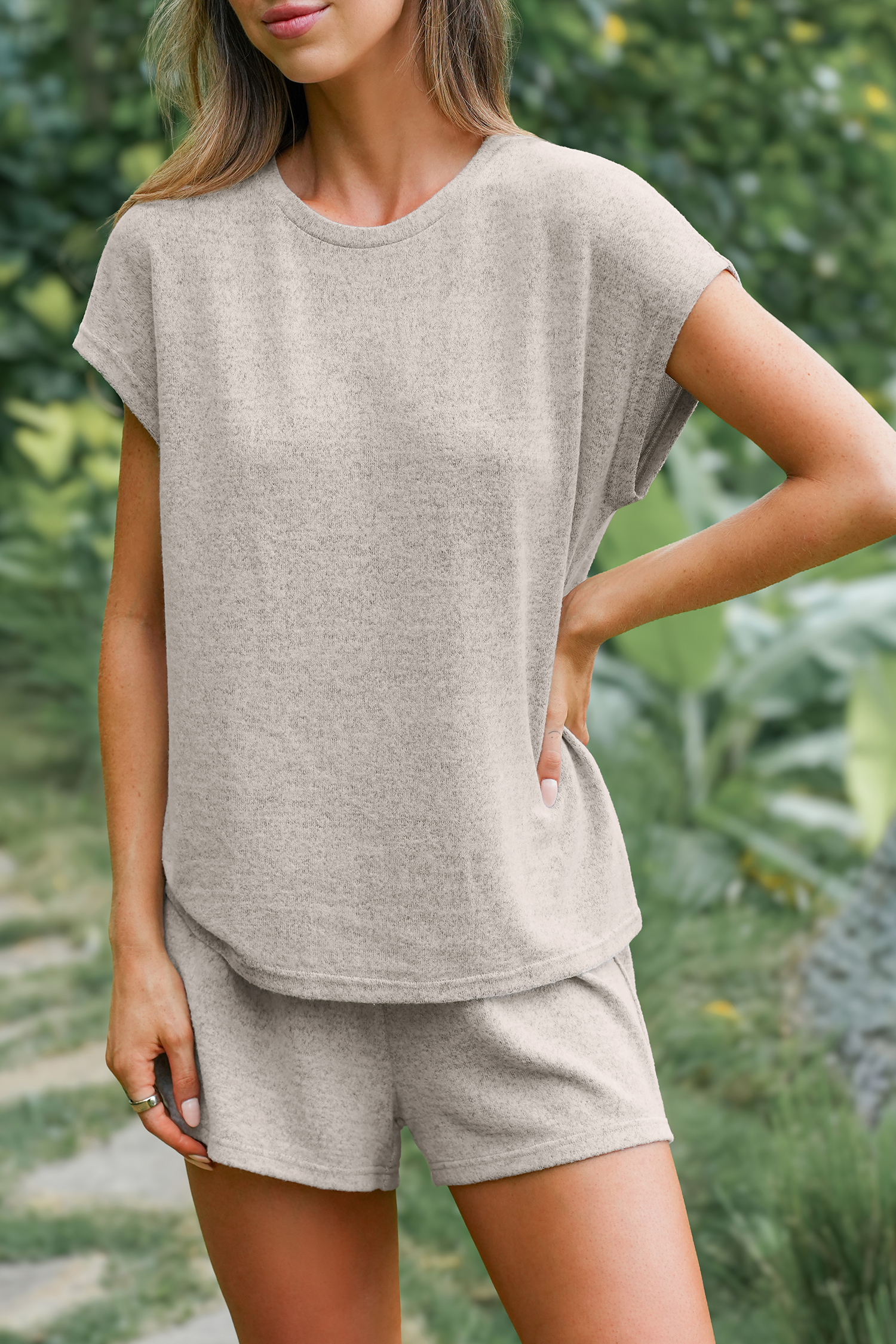 Midnight Snack Neutral Pajama Set