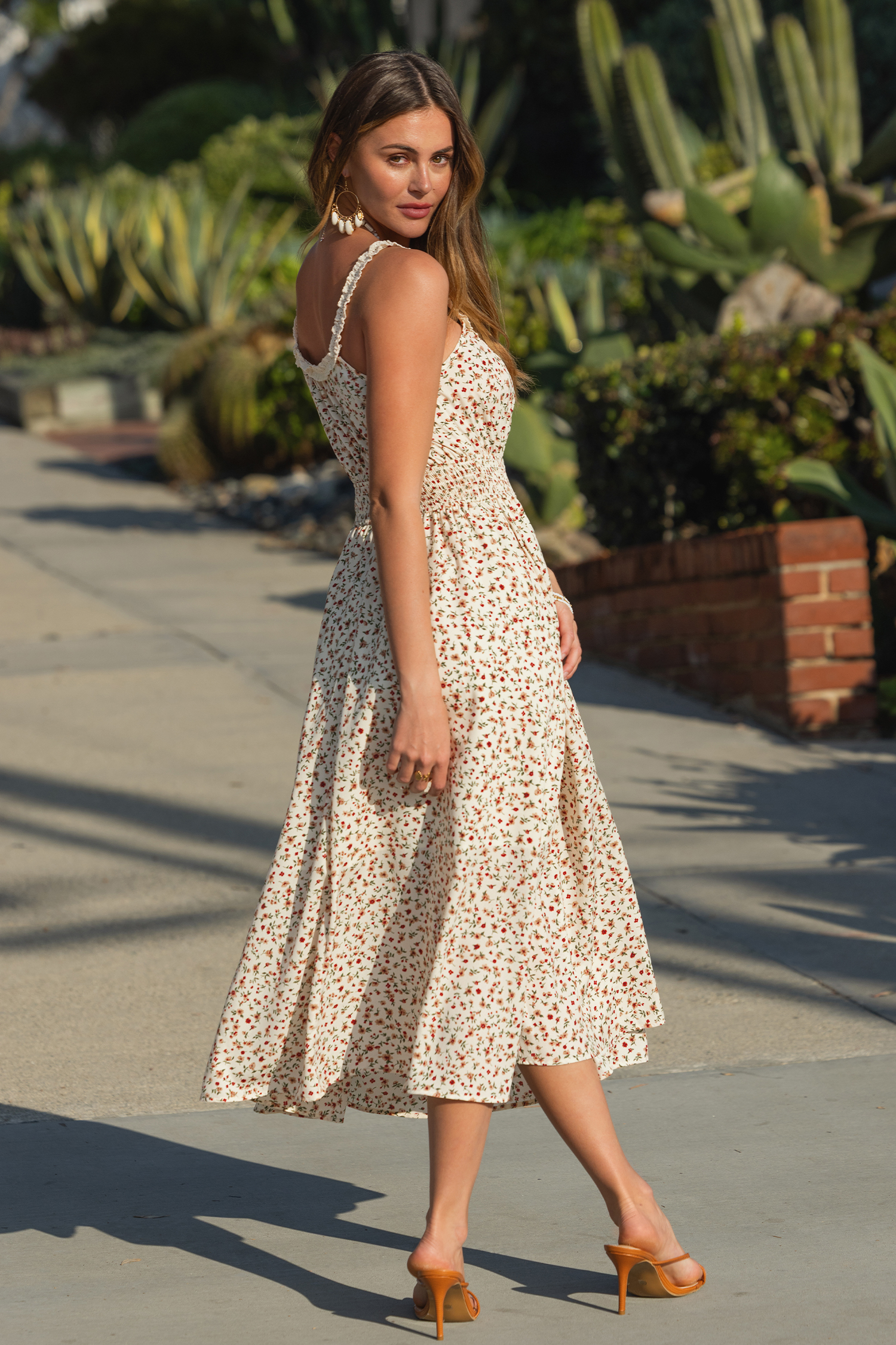 Cottage Dream Floral Maxi Dress