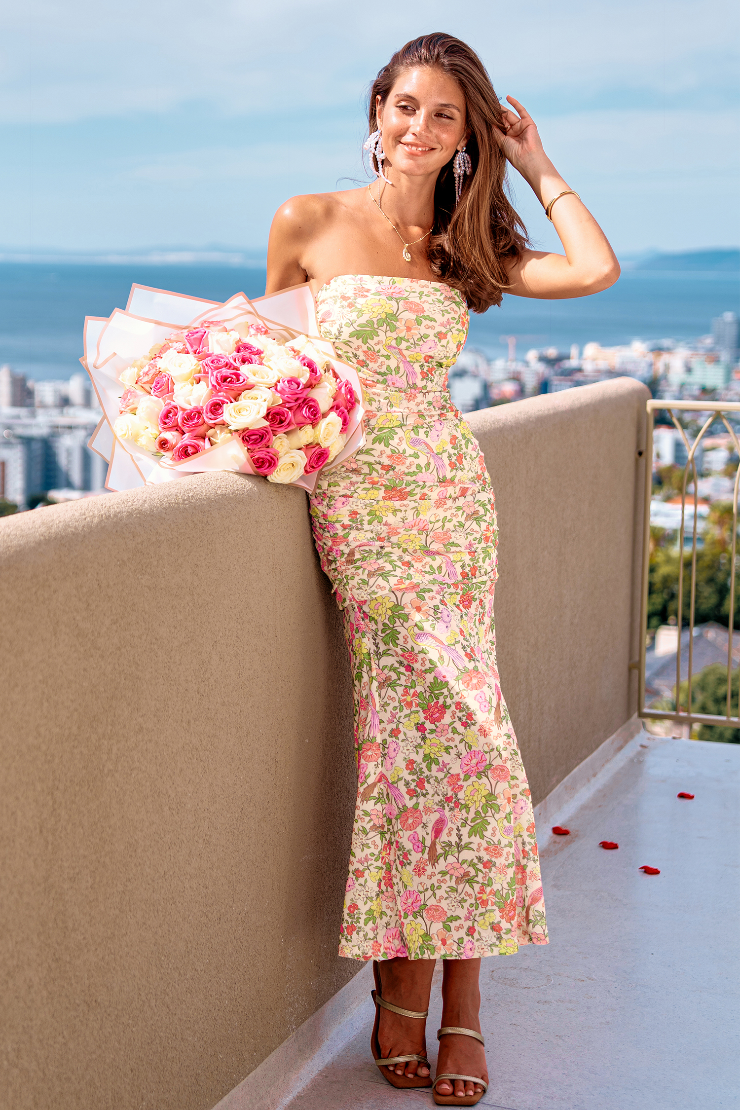 Wildflower Season Floral Maxi Dress