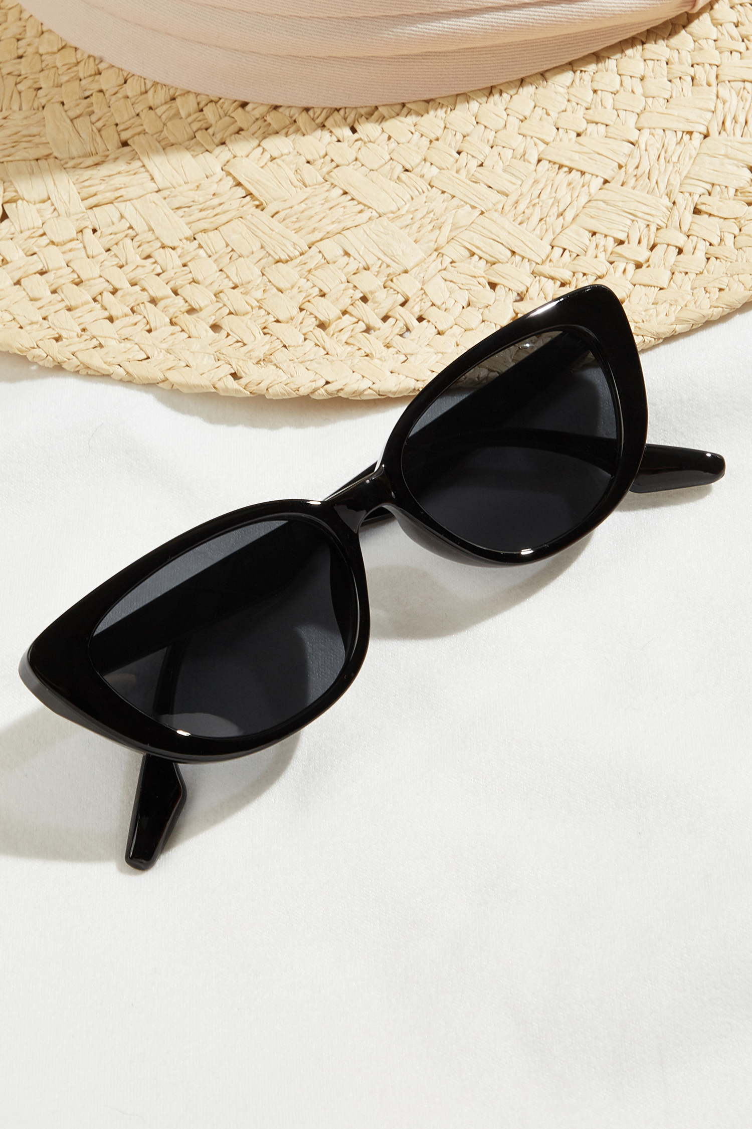 Low Profile Black Sunglasses