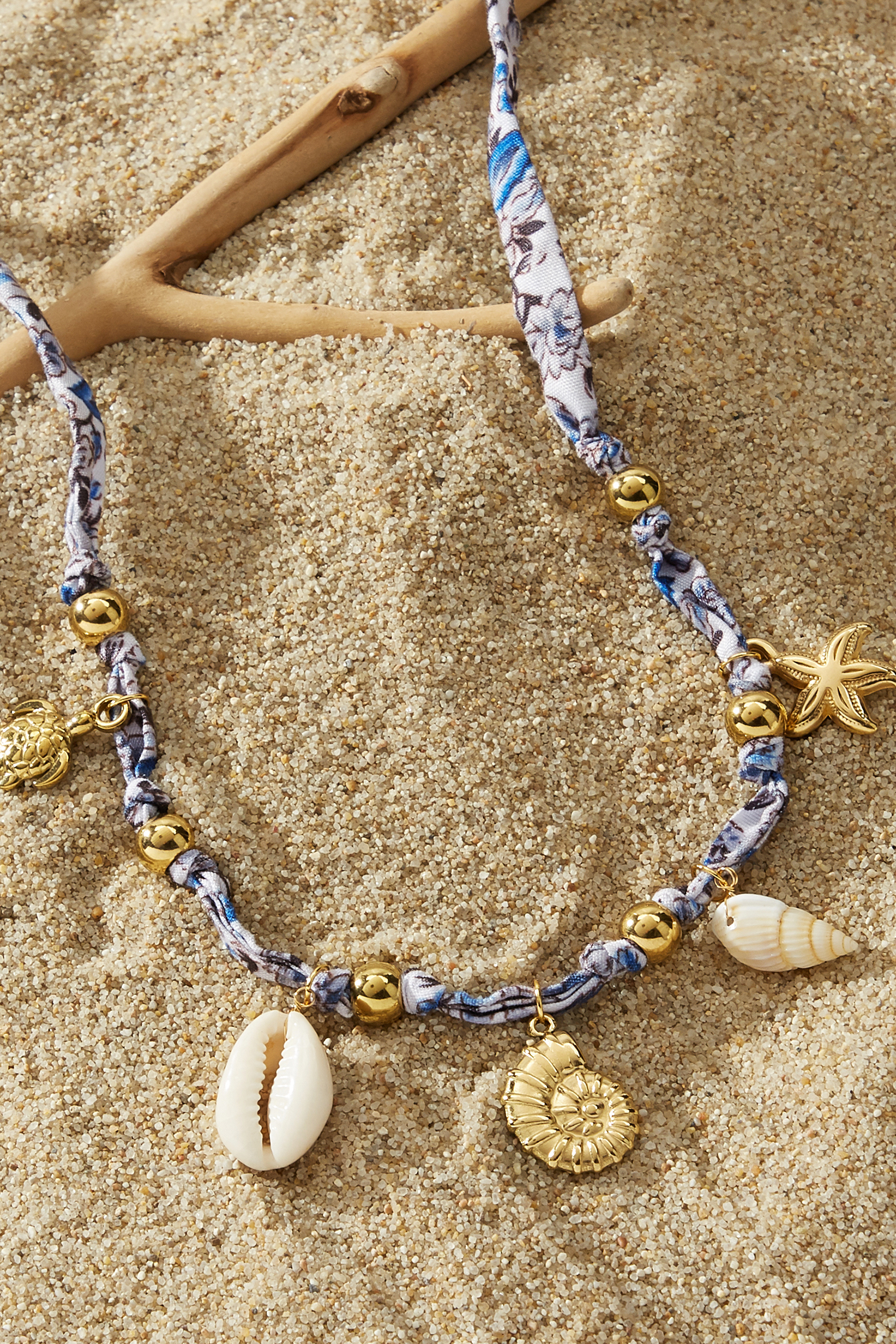 Beach Queen Beaded Necklace