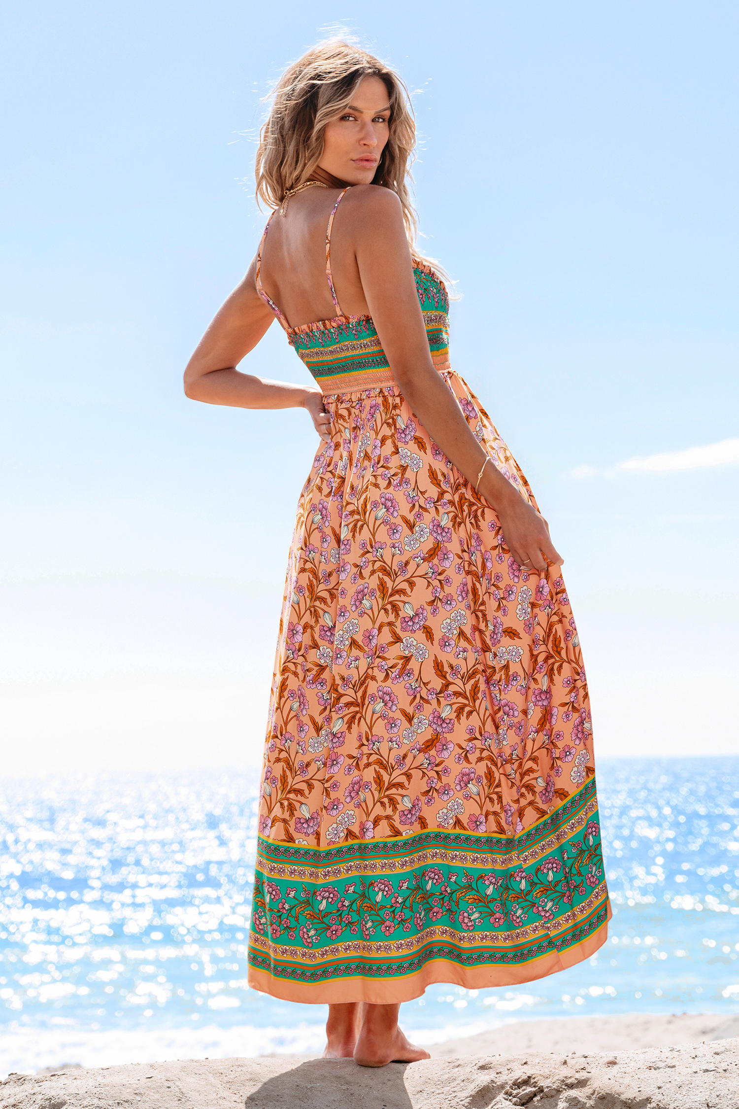 Big Personality Floral Maxi Dress