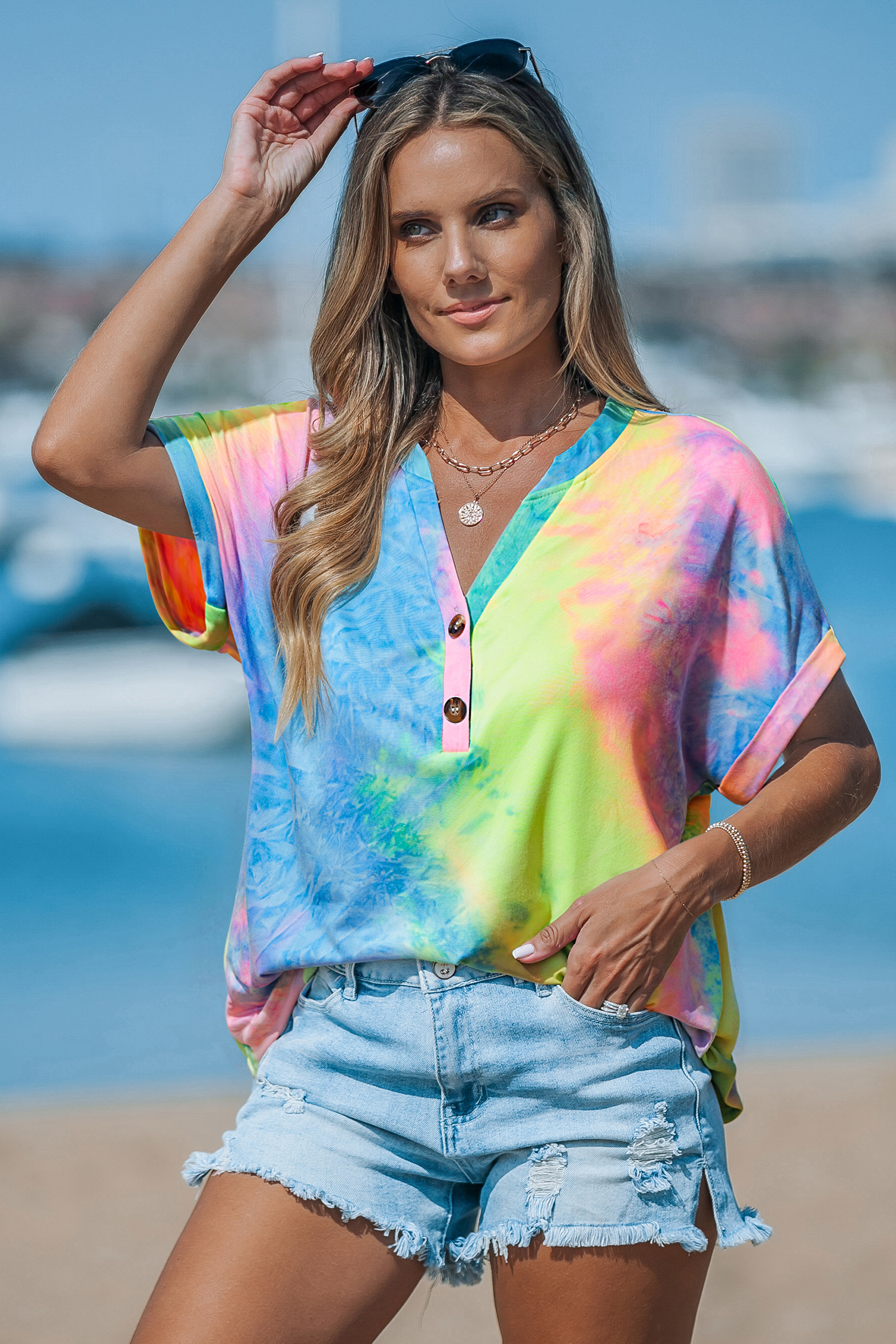 Maglietta tie-dye Ray of Fun