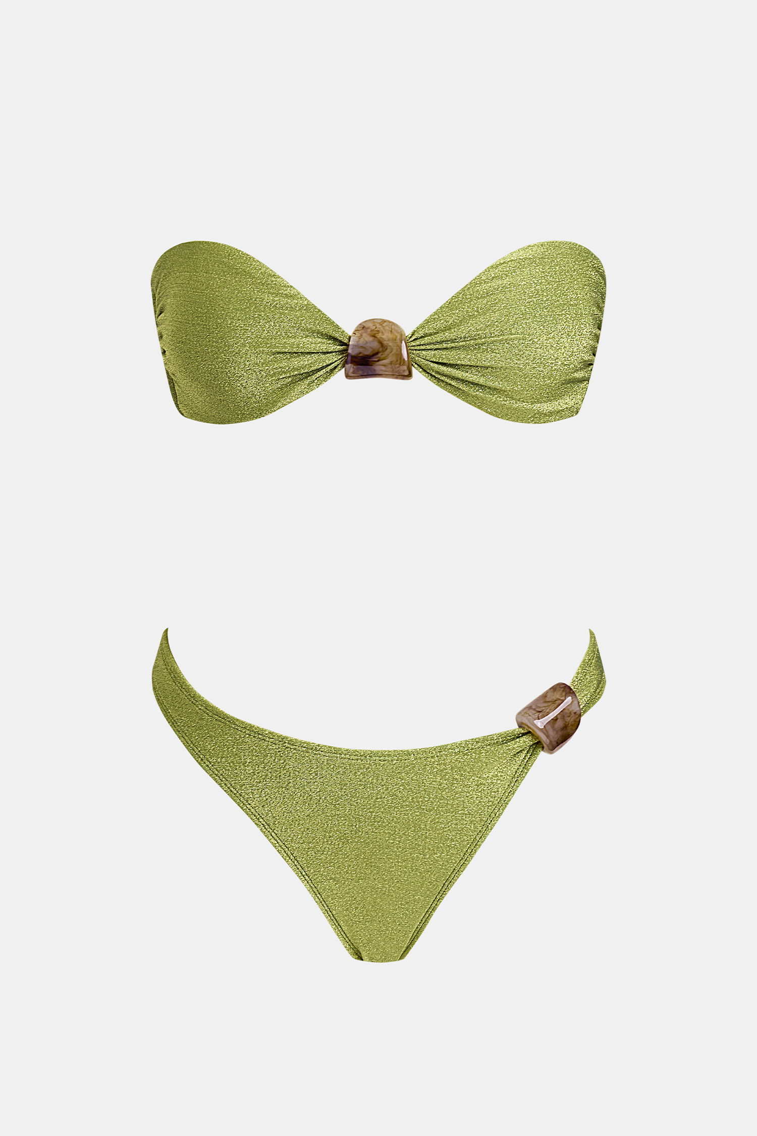 x Lexi Rivera Olive Tini Bikini Set
