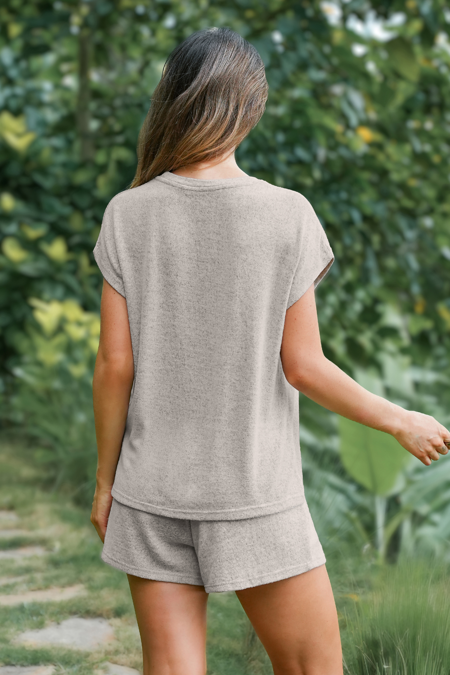 Midnight Snack Neutral Pajama Set