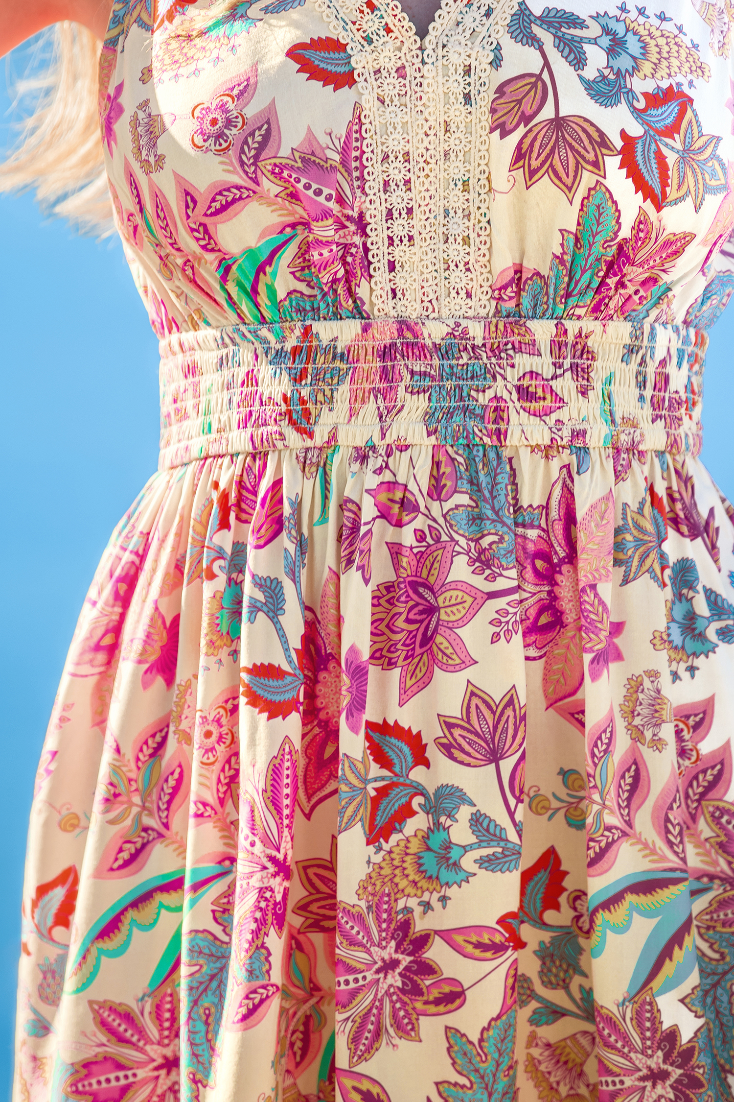 Mini abito floreale da sogno