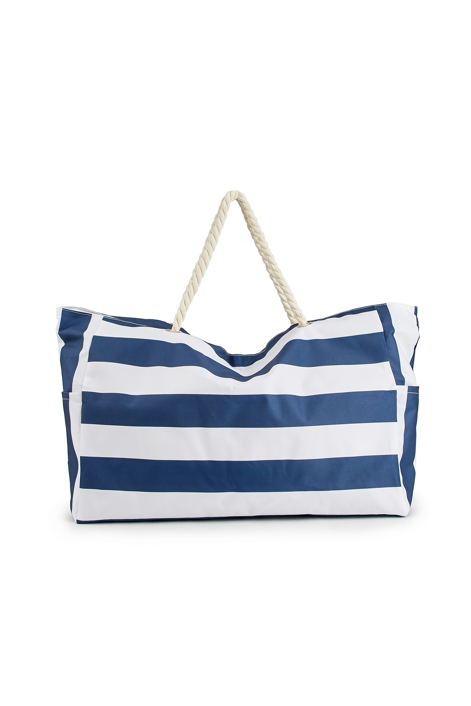 Sailing On Striped Tote Bag