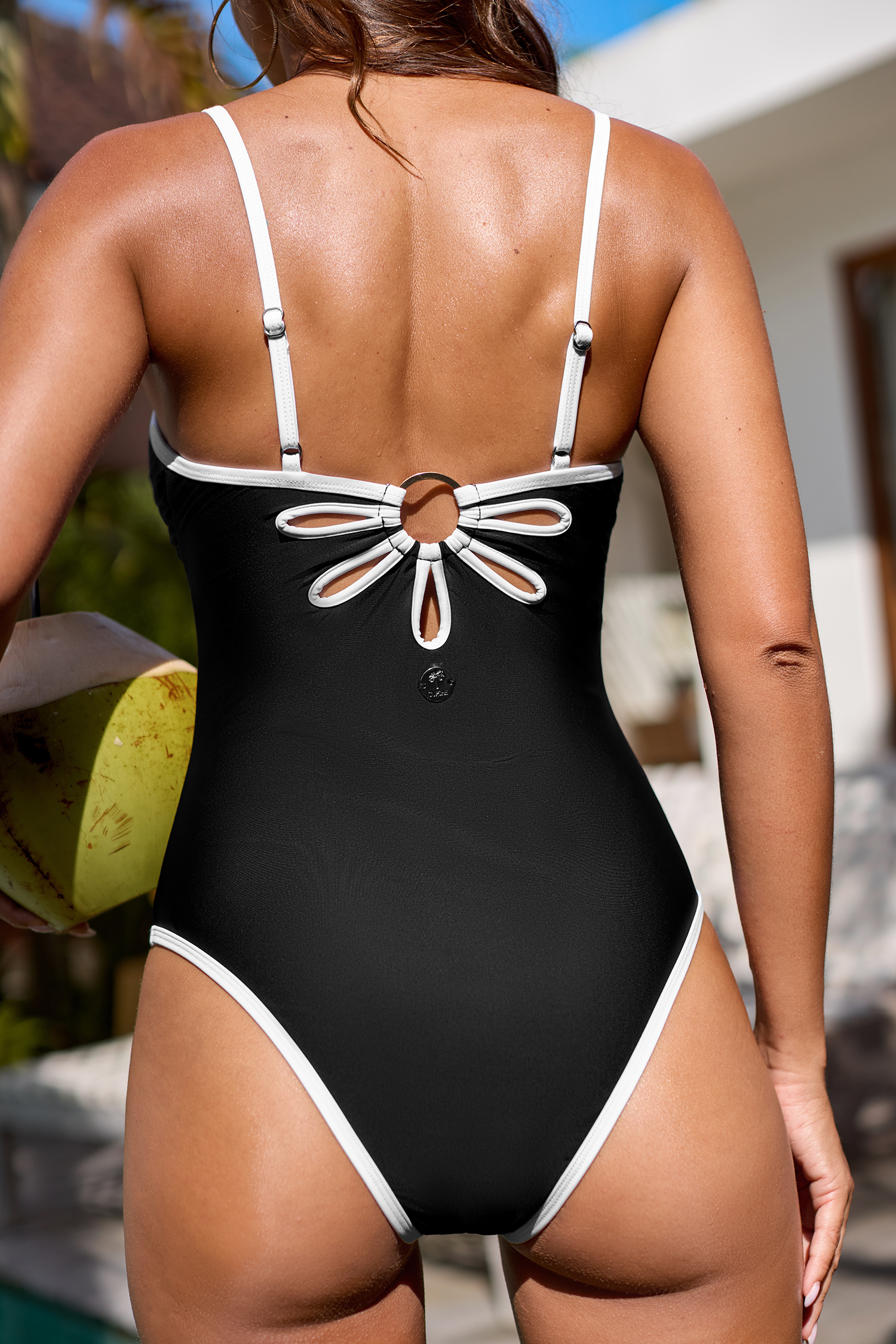 Gloria Black One-Piece Swimsuit