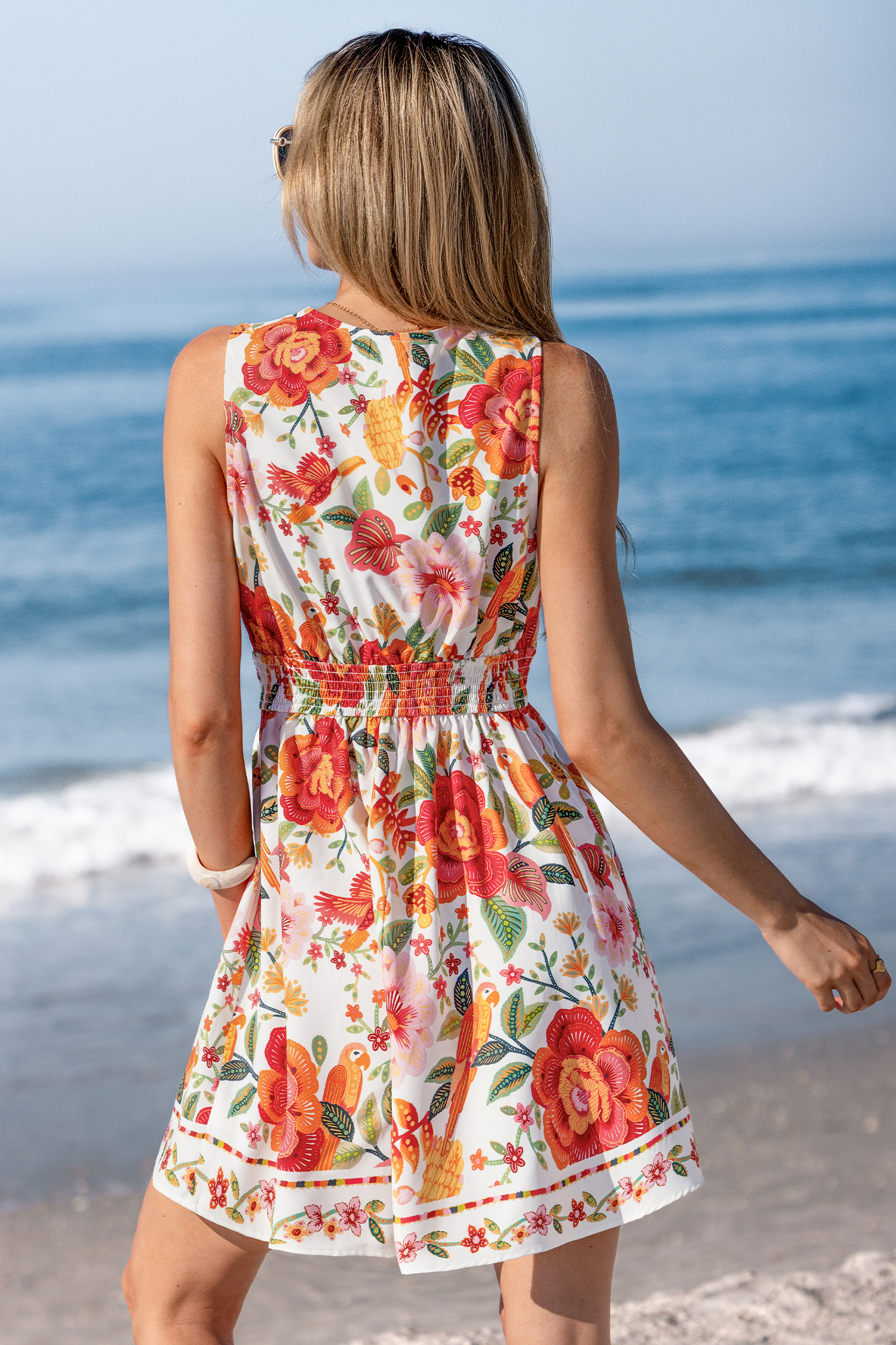 Gaia Floral Mini Dress