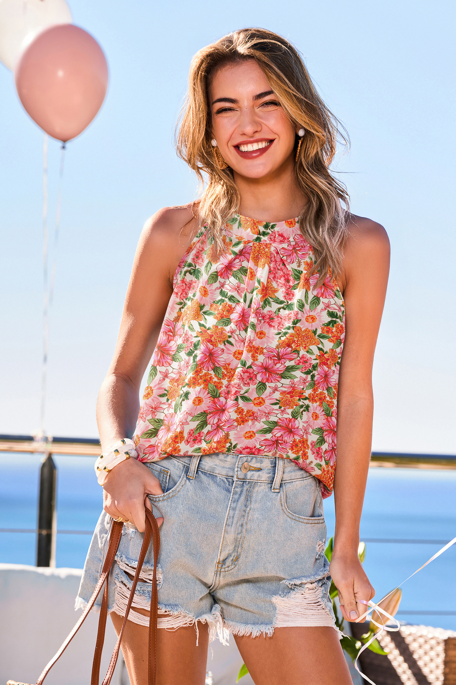 Nature Poem Floral Top