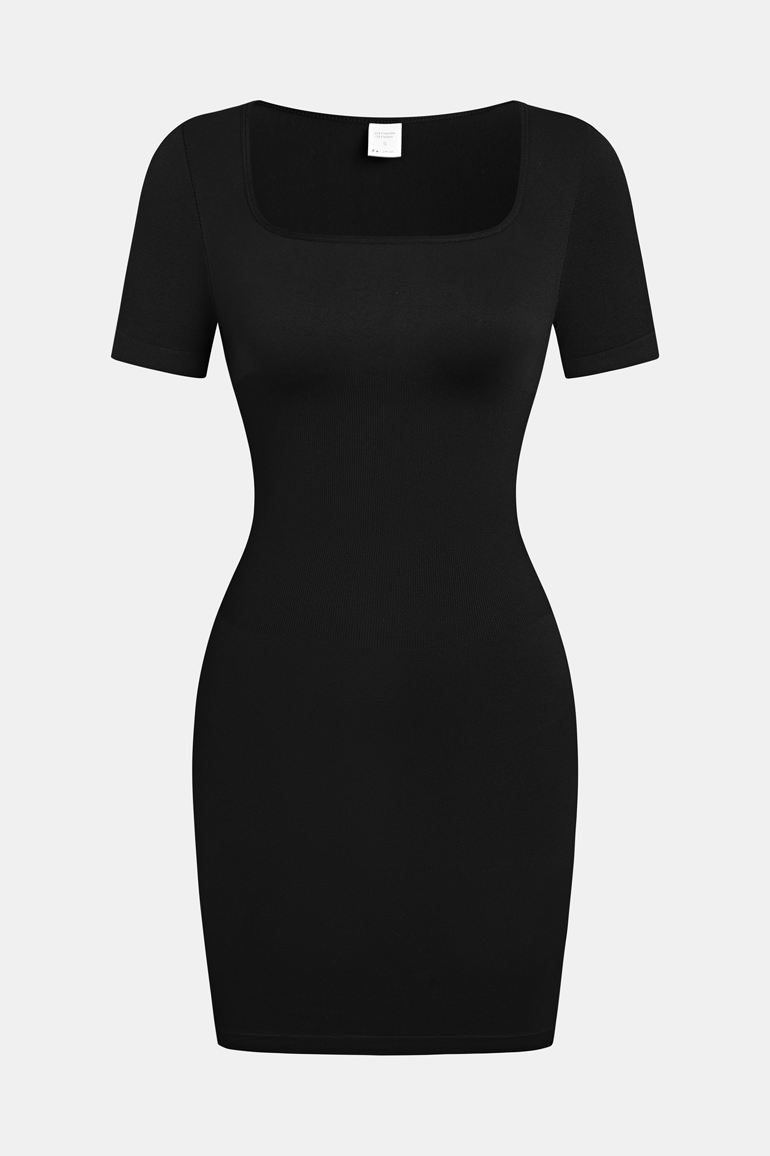 High Expectations Black Sculpting Shapewear Dress