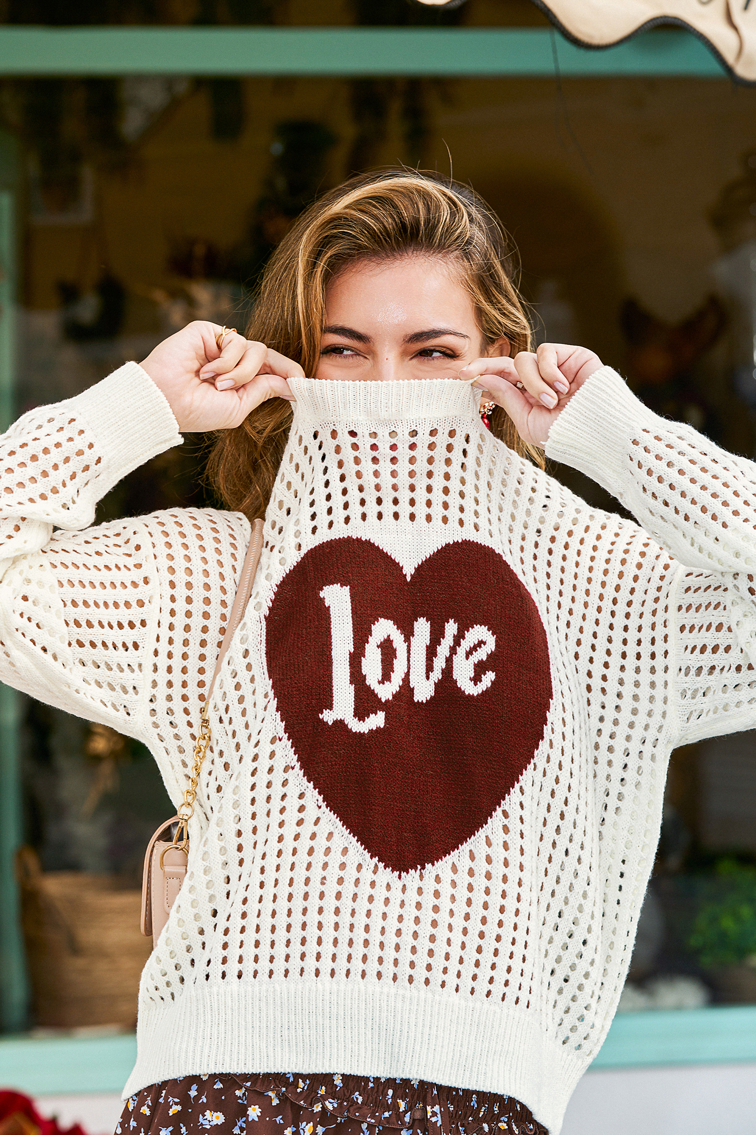 L-O-V-E Heart Top