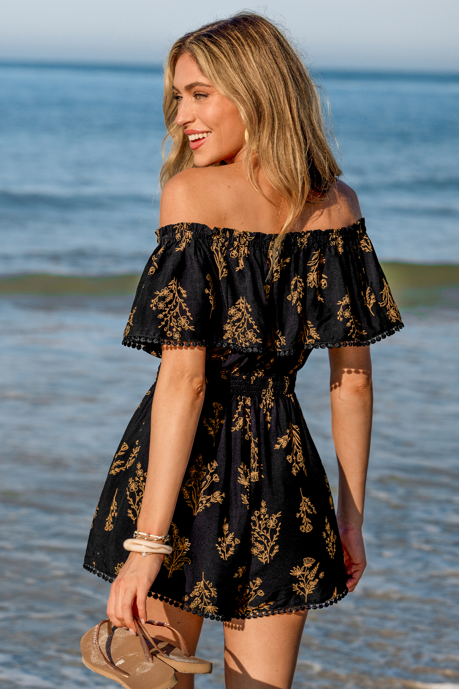 Woo Me Floral Romper