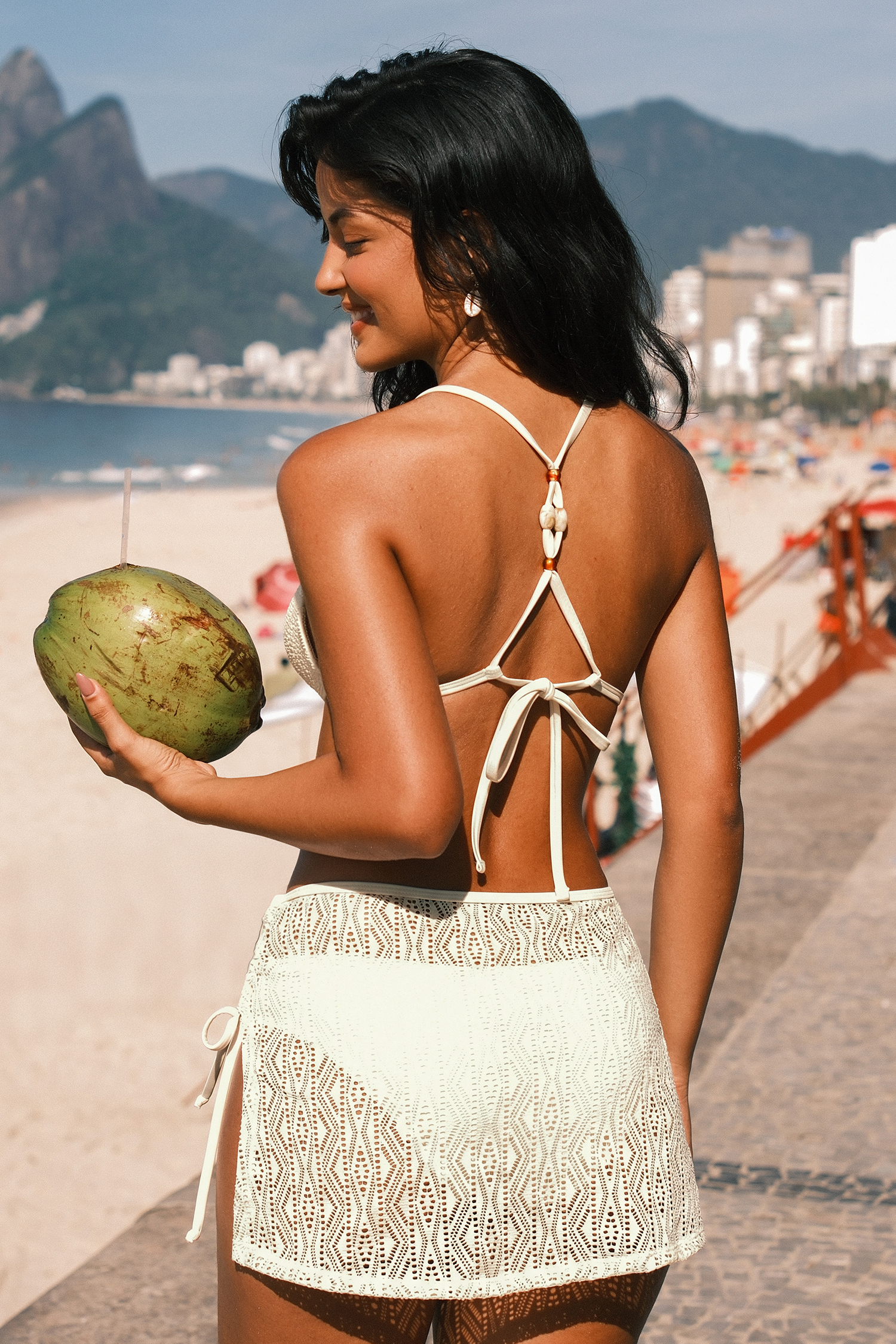 Souvenir White 3-Piece Bikini Set