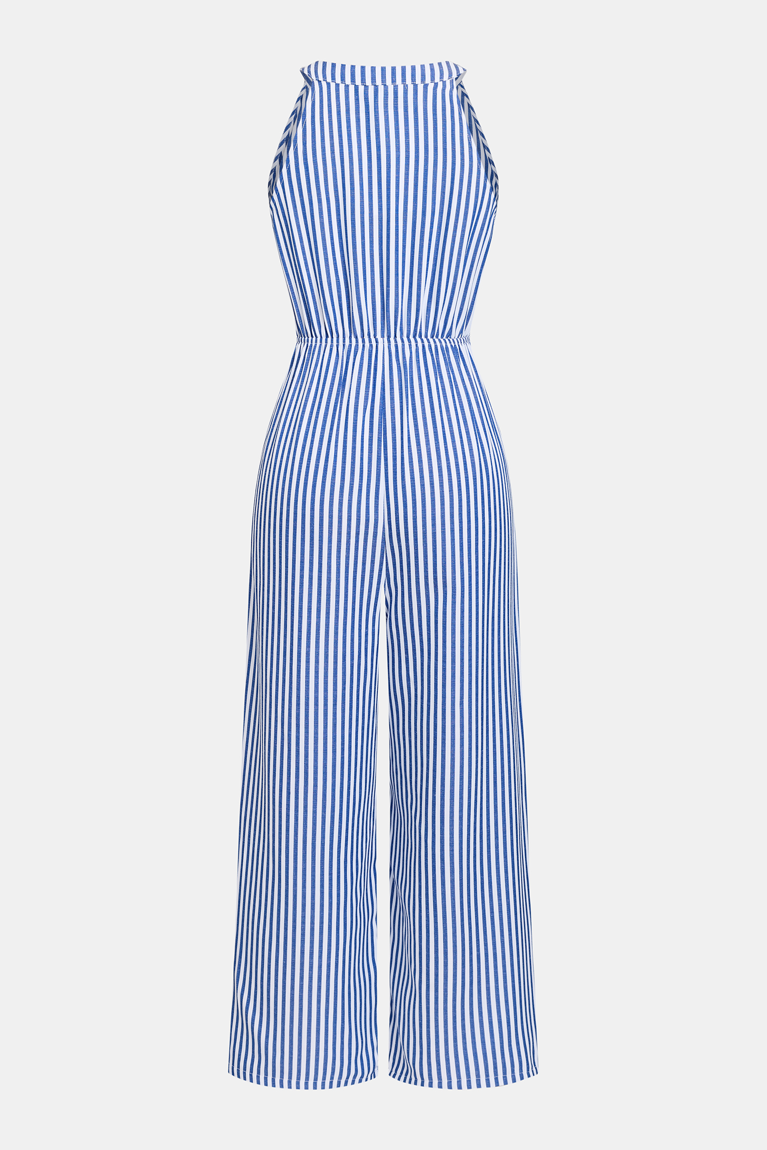 Combinaison à rayures nouer à la taille