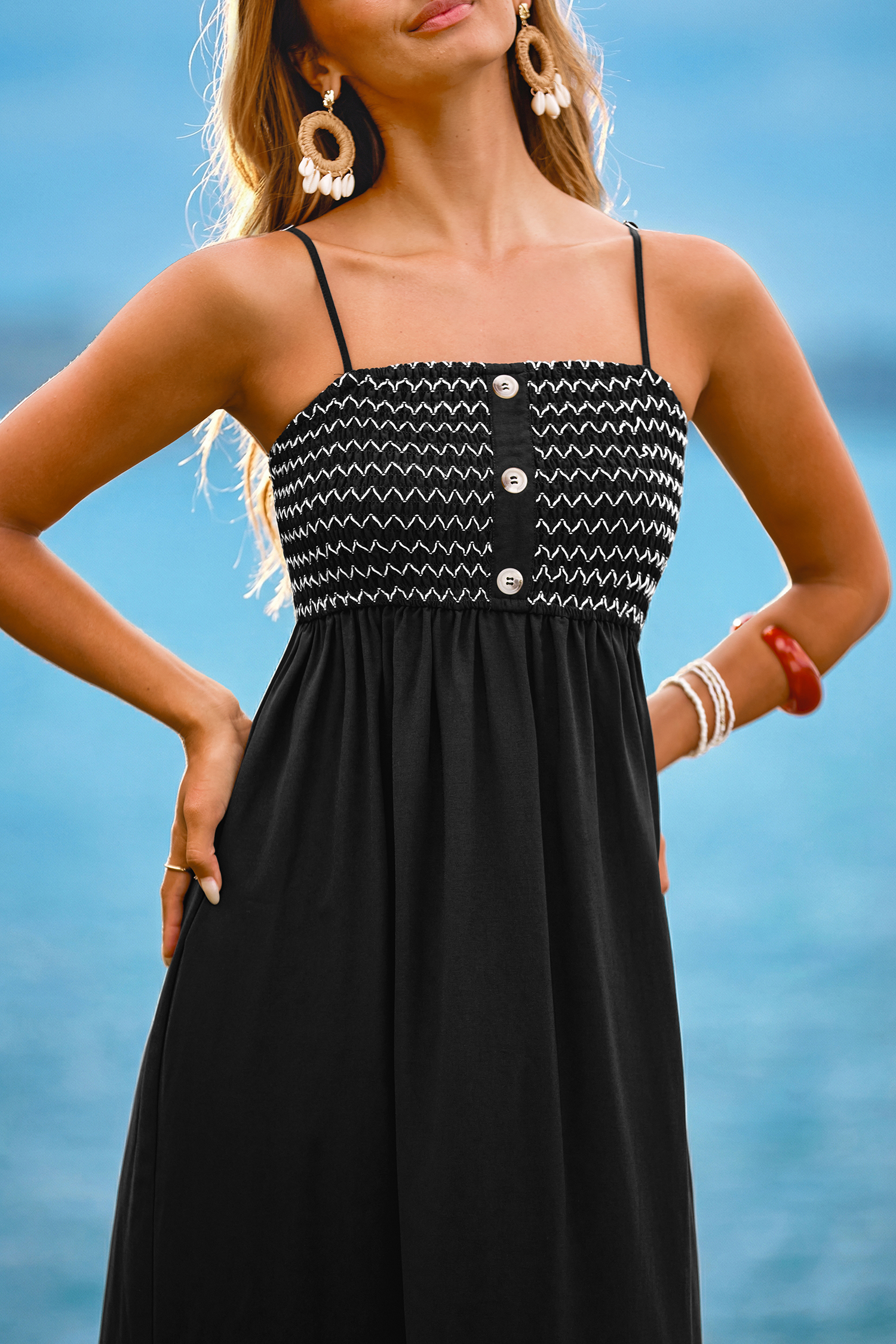 True Story Black Maxi Dress