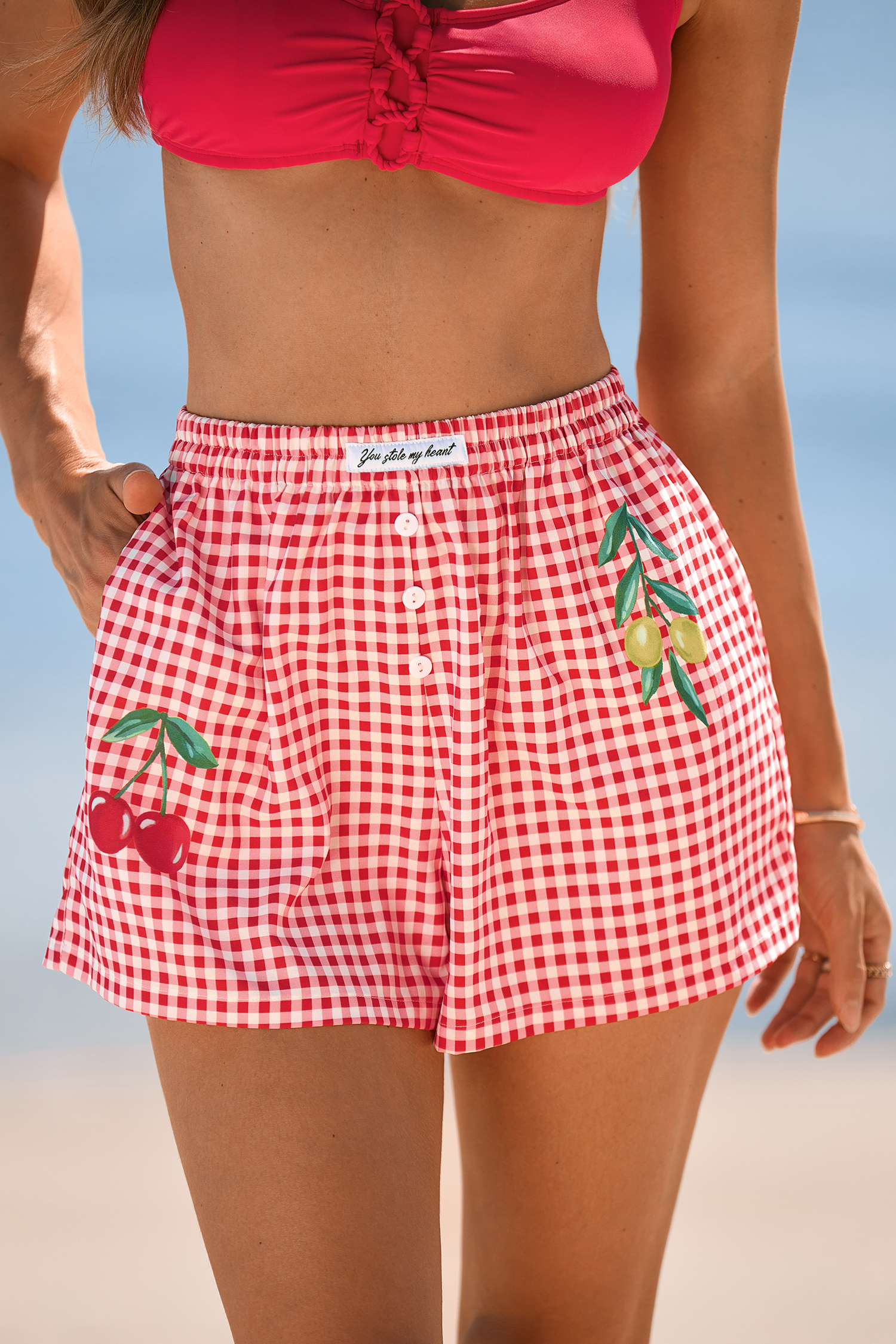 Stolen Heart Gingham Shorts