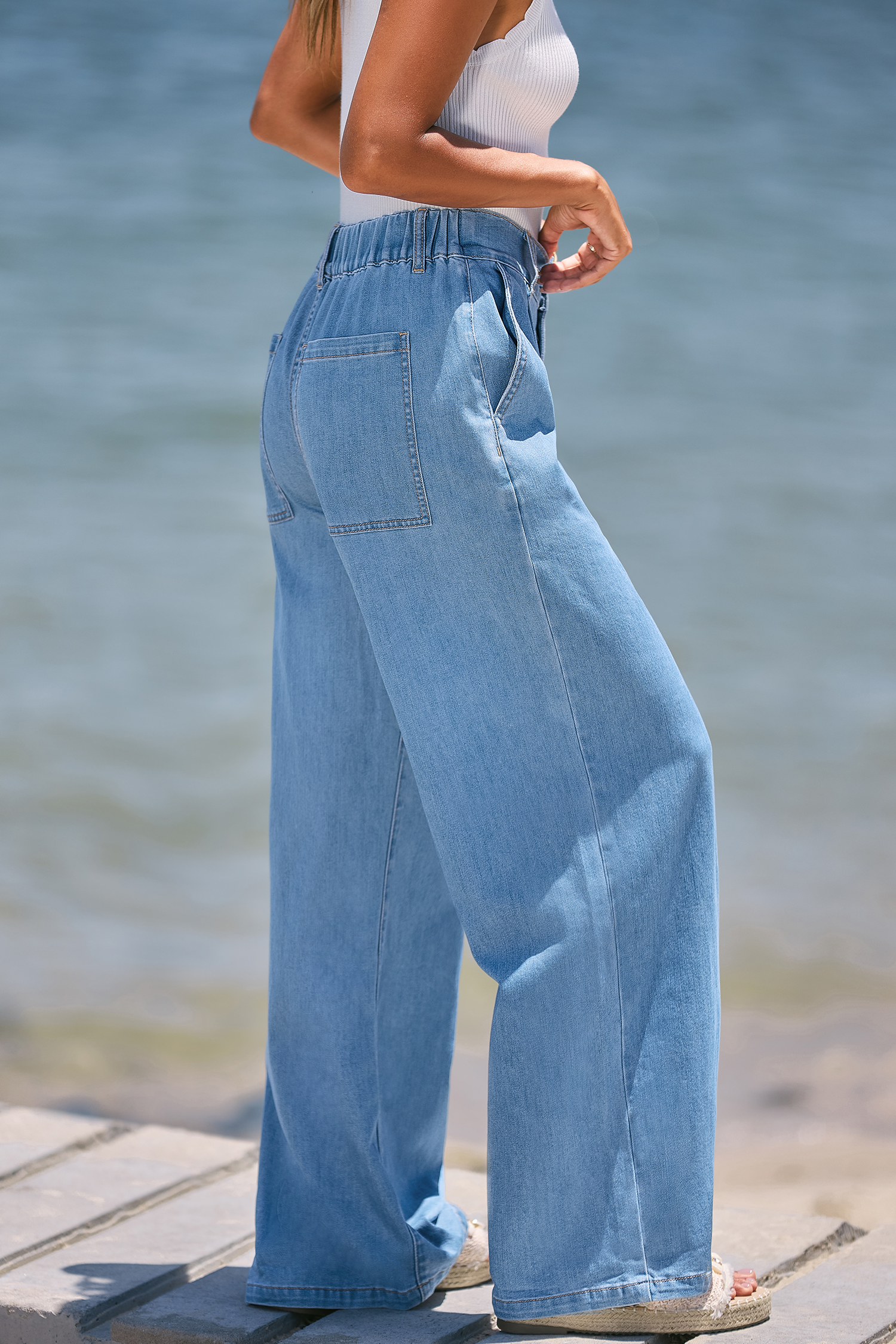 Who Is She Blue Jeans