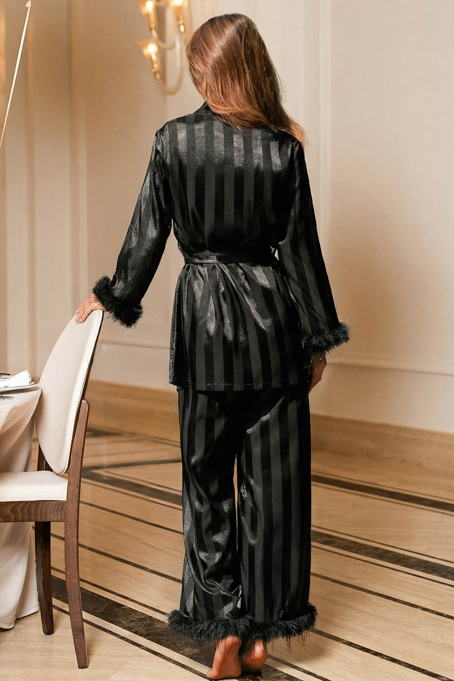 Sweet Slumber Black Pajama Set